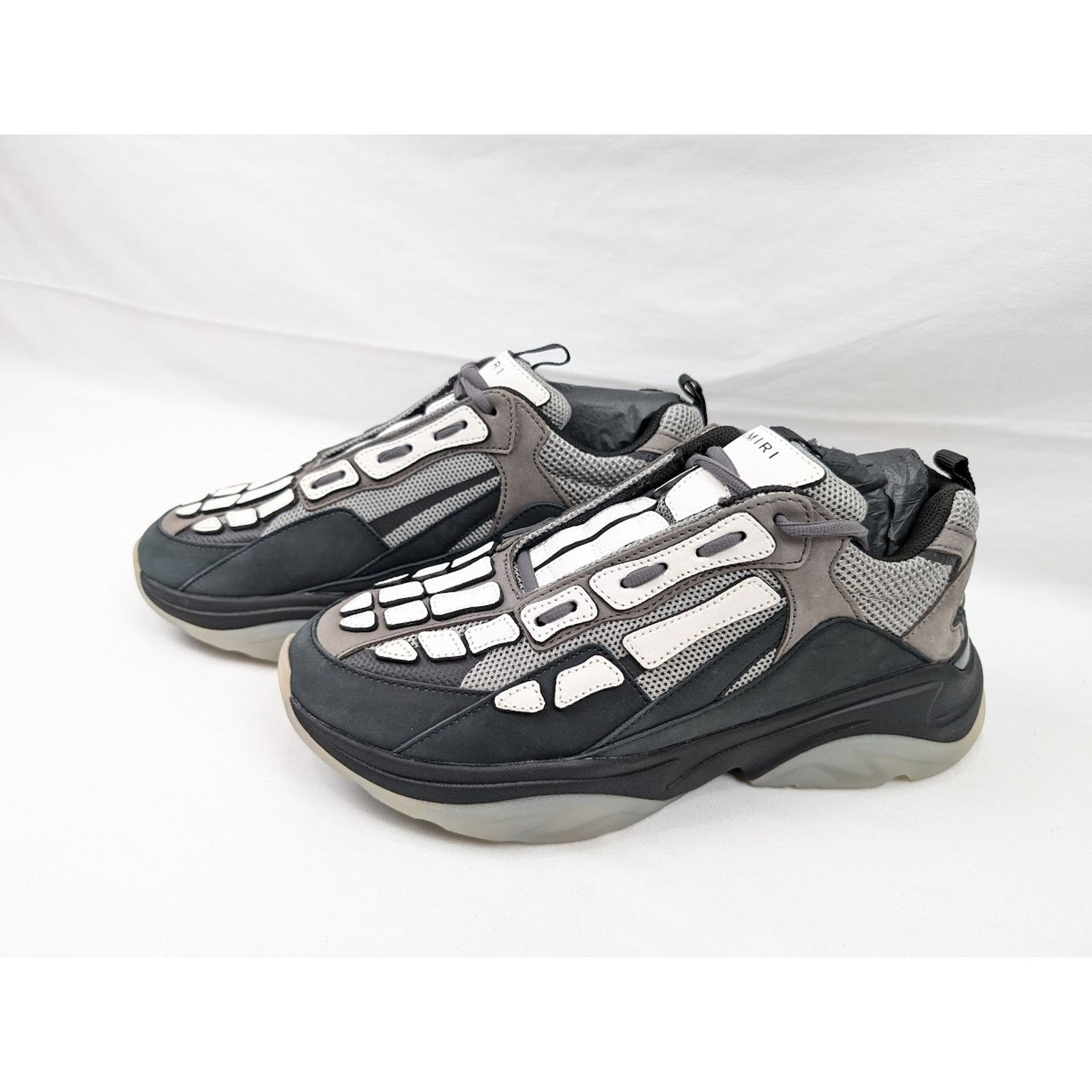 Amiri o1rshd1 Q:4 / Bone Runners in Black/Grey Size US 10 / EU 43 - 18 Thumbnail