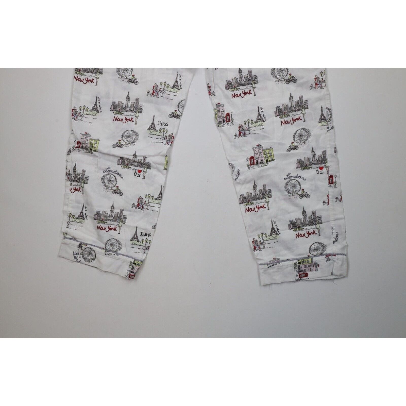 Victoria's Secret × Vintage Vintage Victorias Secret 2 Piece New York London Pajamas Size M / US 6-8 / IT 42-44 - 19 Thumbnail