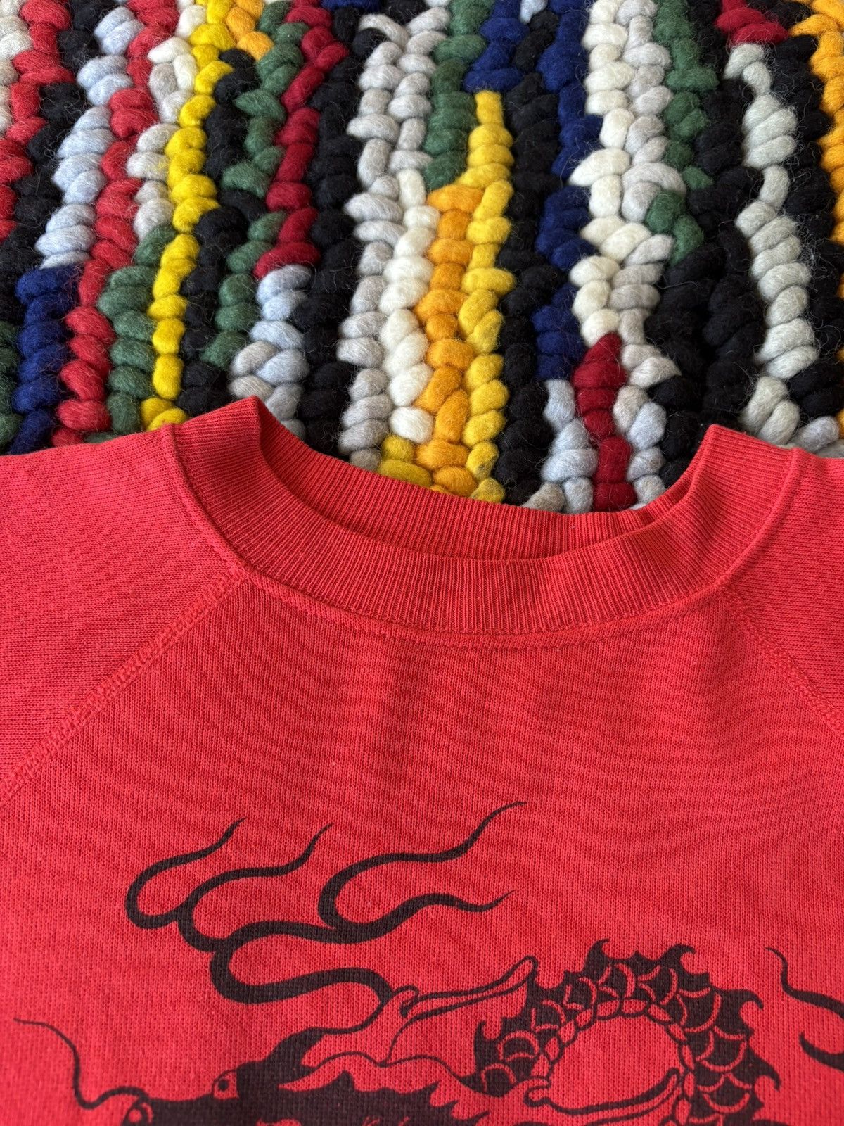 Vintage 1980s Vintage Asian Dragon Crewneck Size US M / EU 48-50 / 2 - 4 Thumbnail