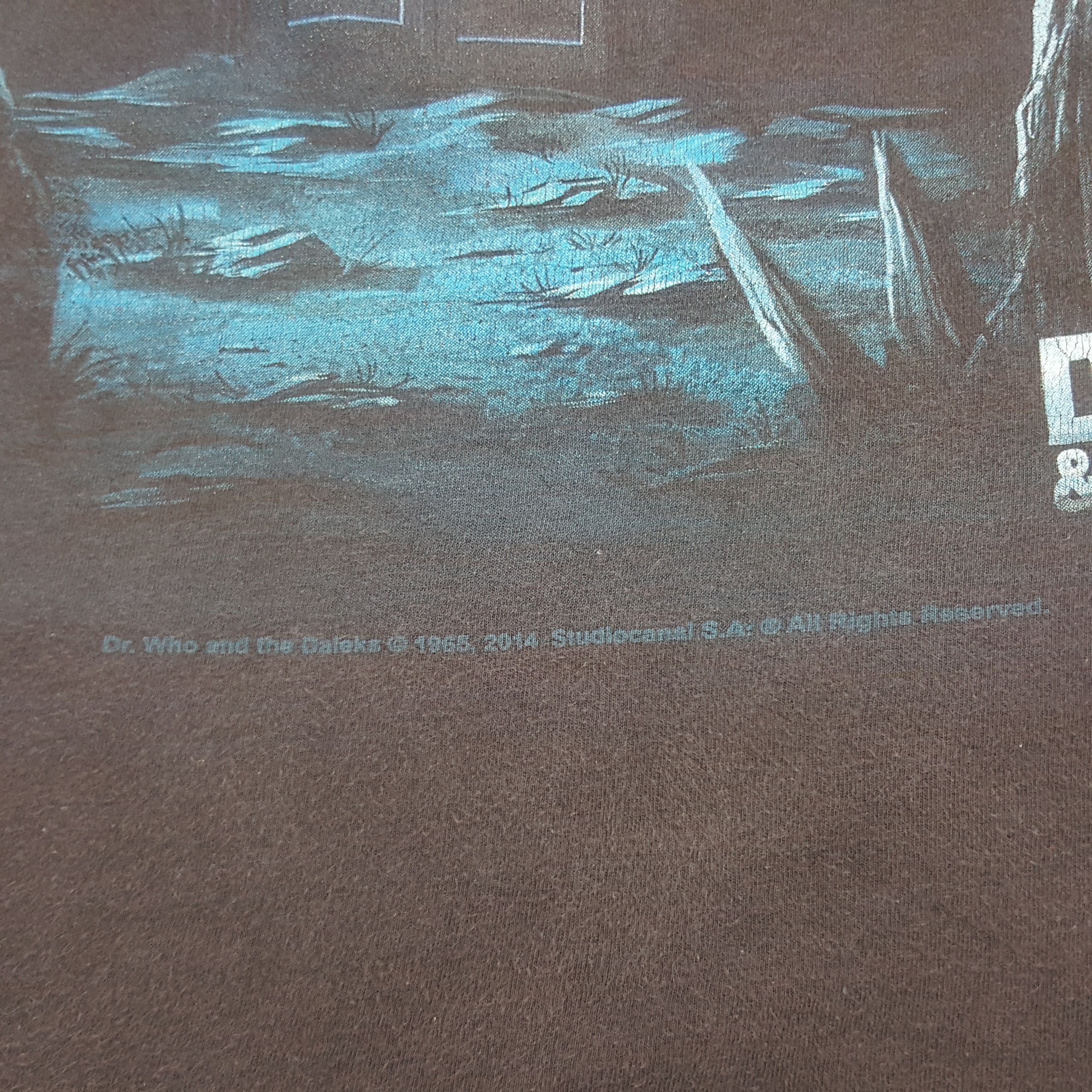 Vintage Vintage Dr. Who & The Daleks American Movie Tshirt RR17 Size US M / EU 48-50 / 2 - 6 Thumbnail