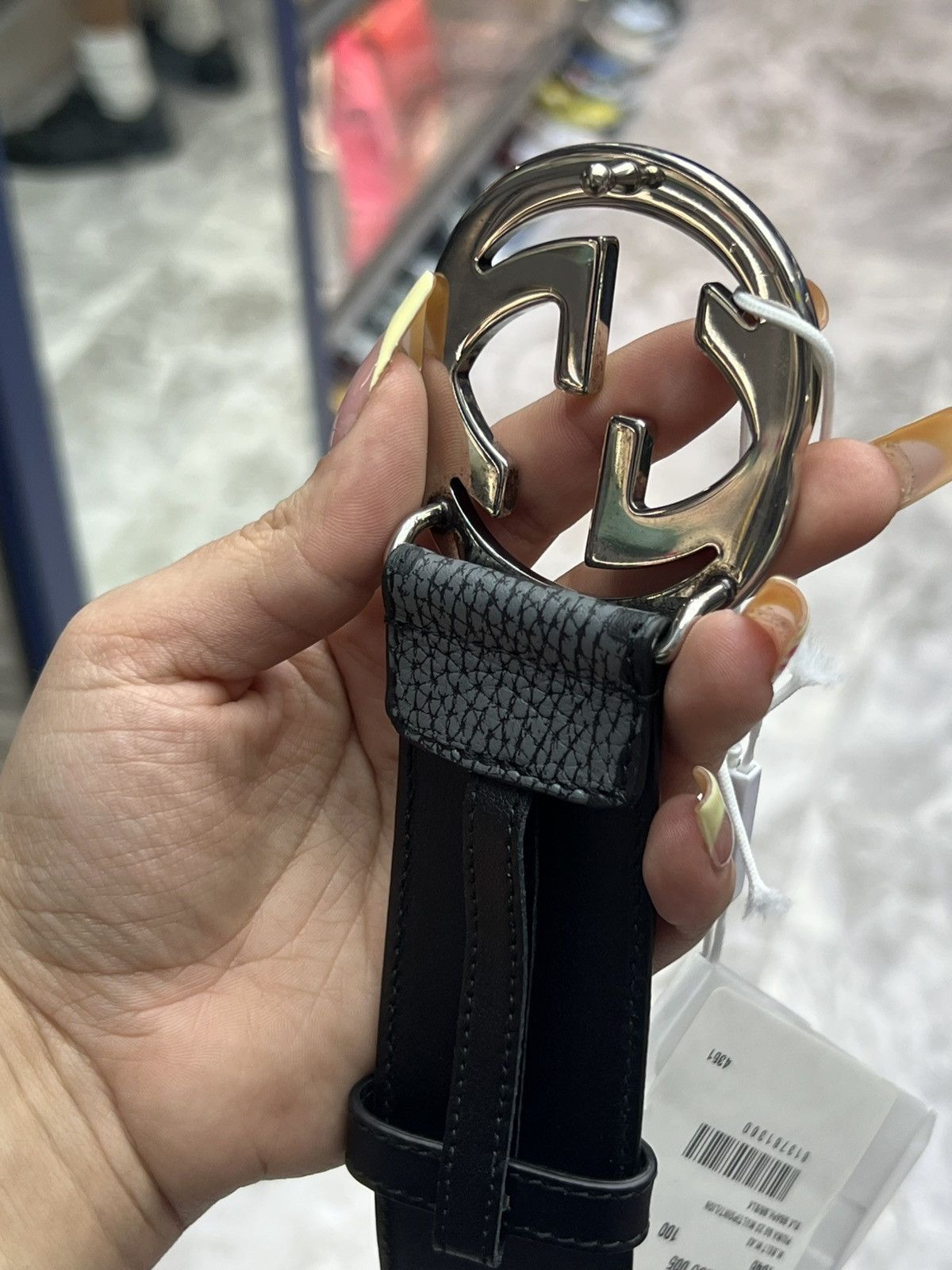 Gucci Gucci GG interlocking Buckle Belt Size 40 - 5 Thumbnail