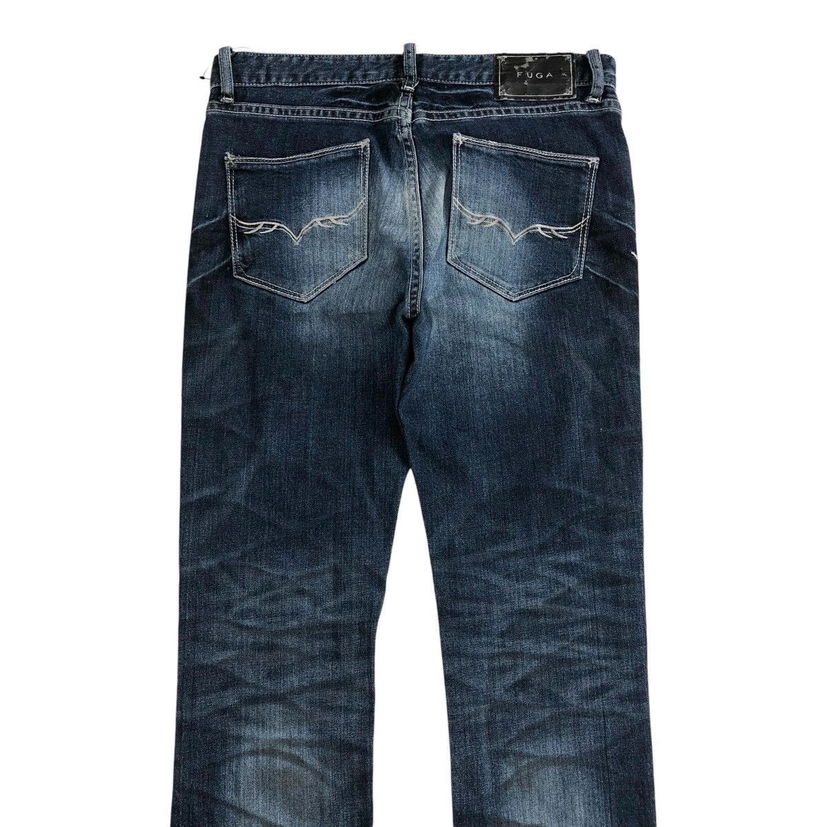 GOSTAR DE FUGA × If Six Was Nine × Le Grande Bleu (L.G.B.) Y2K FUGA Whiskered Faded Punk Lgb Style Skinny Jeans Size US 30 / EU 46 - 13 Thumbnail