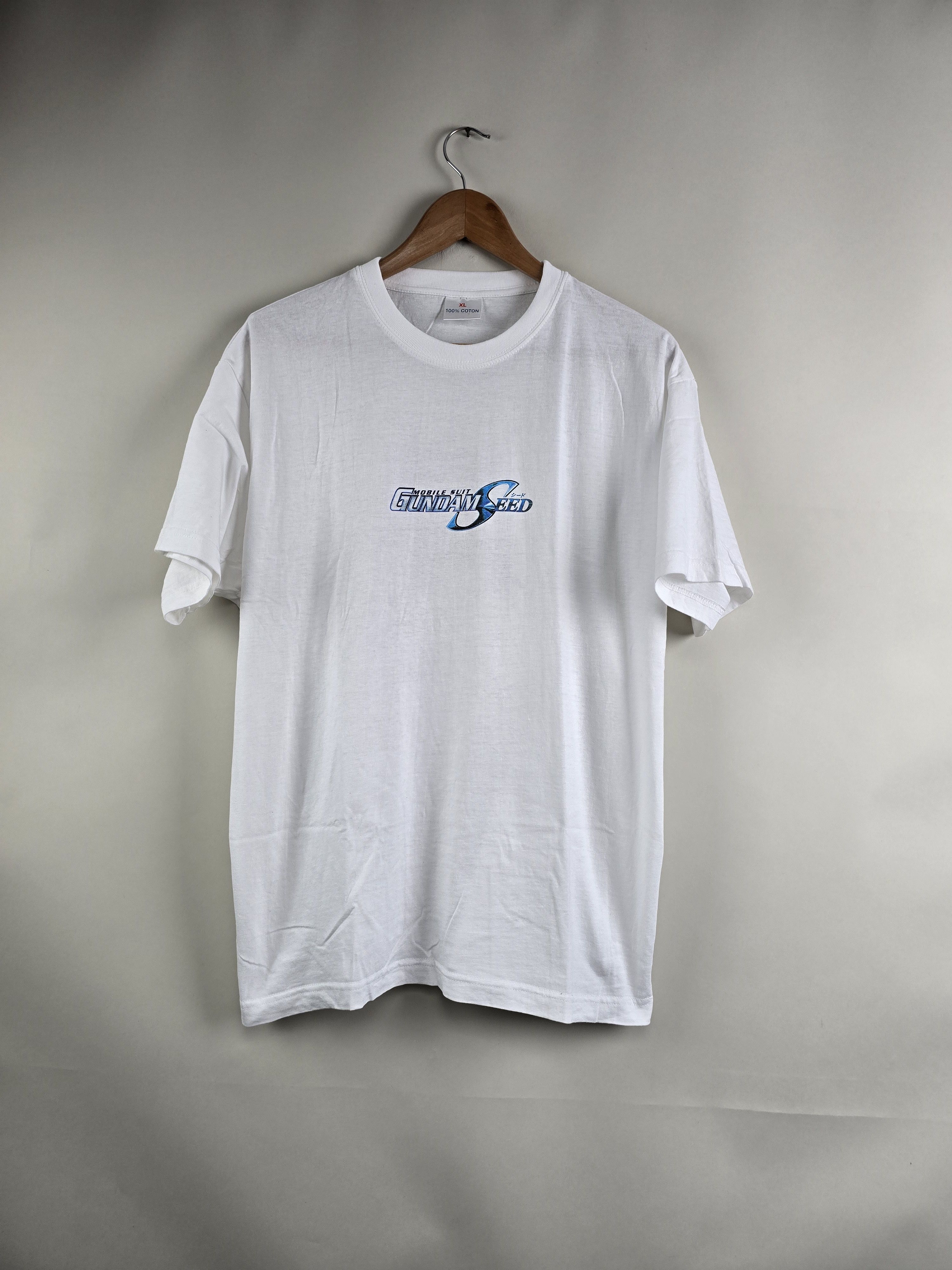 Anime × Vintage 2000 Mobile Suit Gundam Seed Anime Tee XL 22.5" 27.5" Size US XL / EU 56 / 4 - 2 Thumbnail