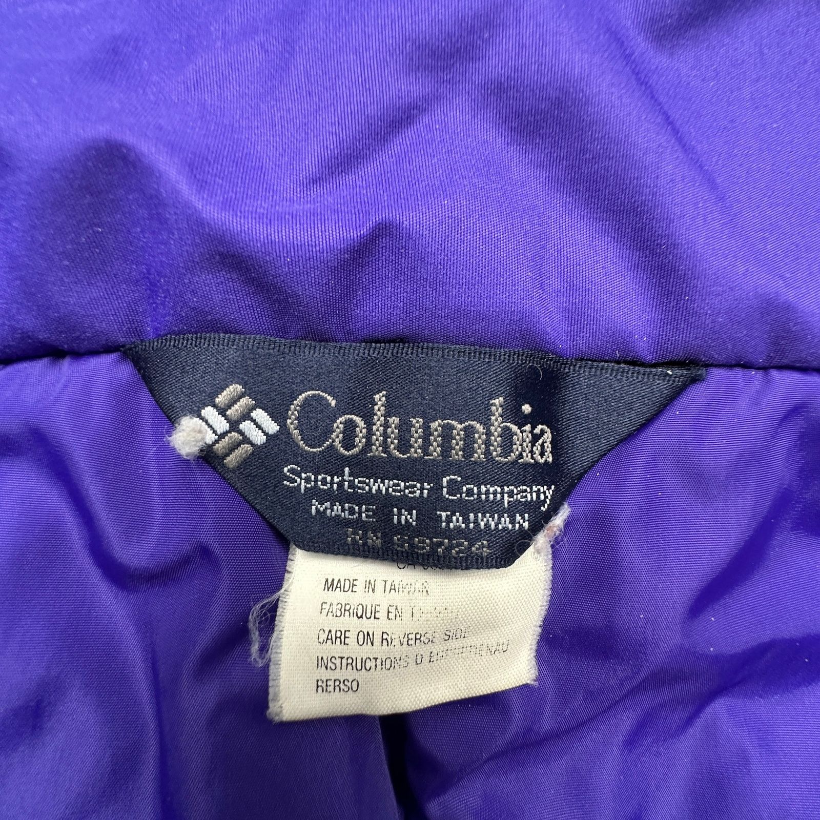 Columbia VTG 90s Columbia Snow Bib Overalls Pants Womens XL 32x30 Size 33" - 3 Thumbnail