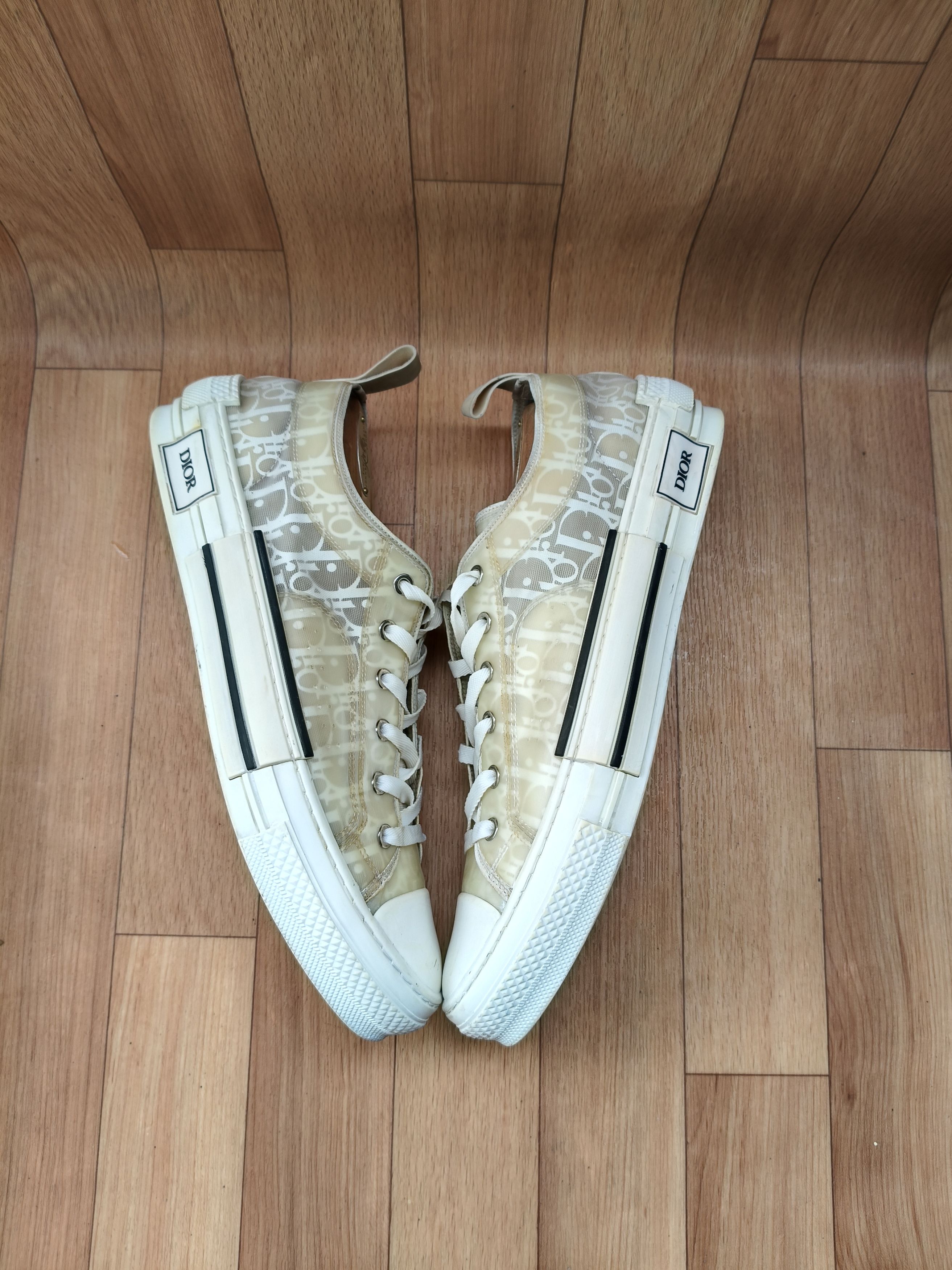 Dior Dior b23 low top sneakers Size US 12 / EU 45 - 6 Thumbnail