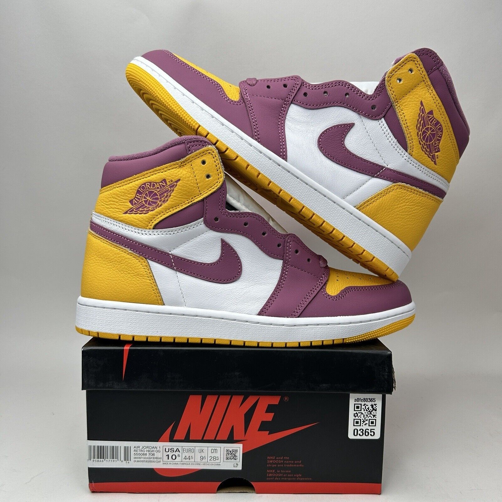 Nike Nike Air Jordan 1 Retro High OG “Brotherhood” 2023 Size US 10.5 / EU 43-44 - 1 Thumbnail