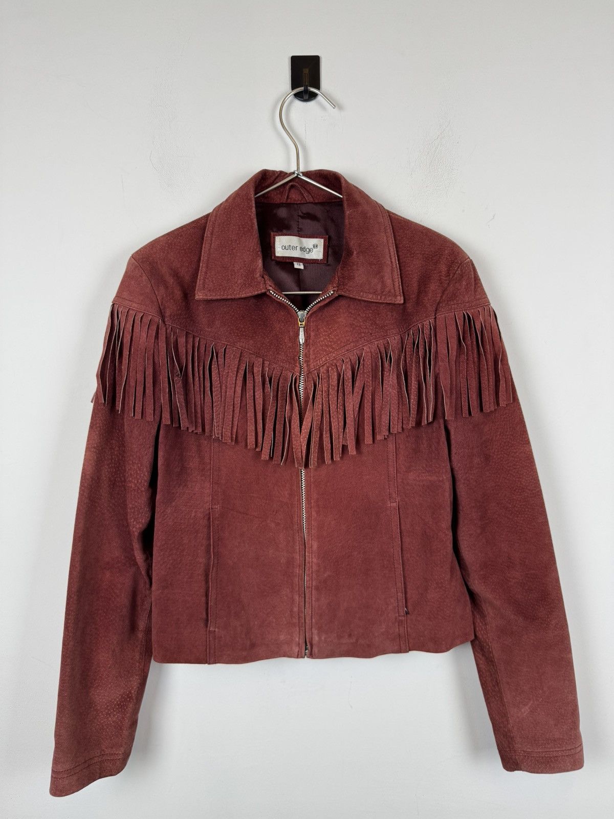 Vintage Vintage Western Wear Suede Leather Jacket Size M / US 6-8 / IT 42-44 - 1 Thumbnail