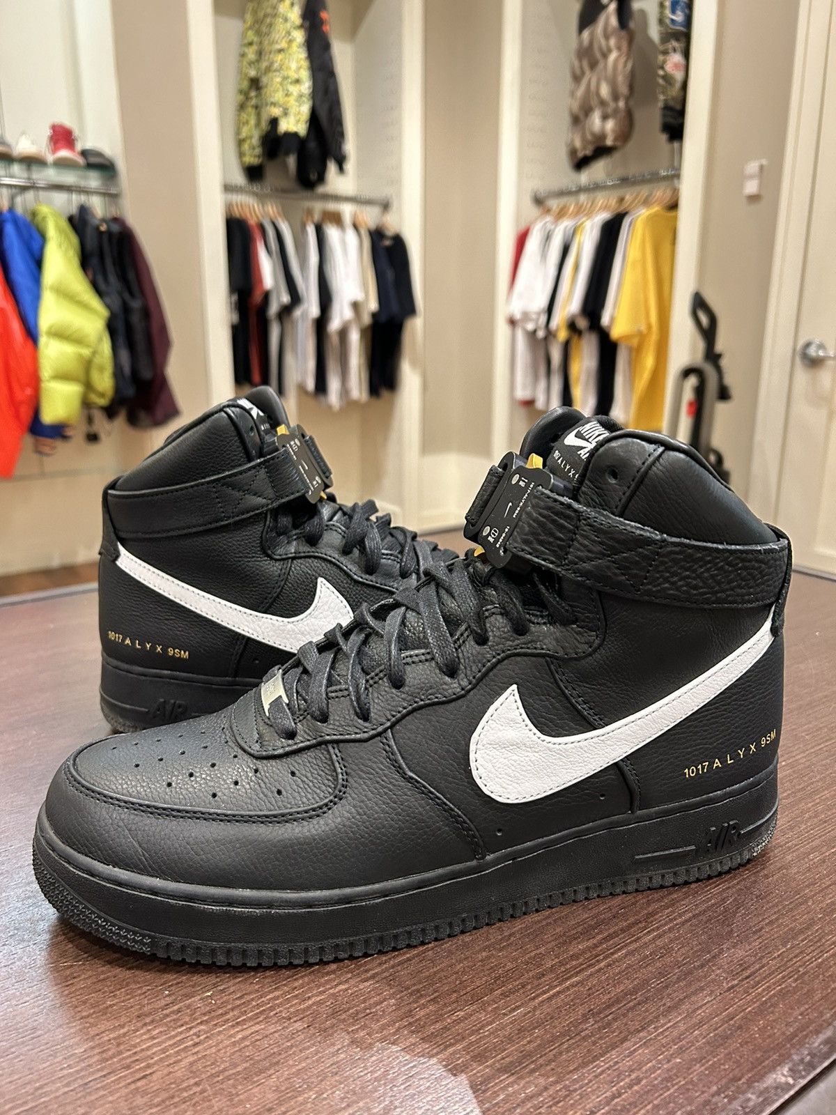 1017 ALYX 9SM × Nike Nike Air Force 1 High 1017 ALYX 9SM Black 