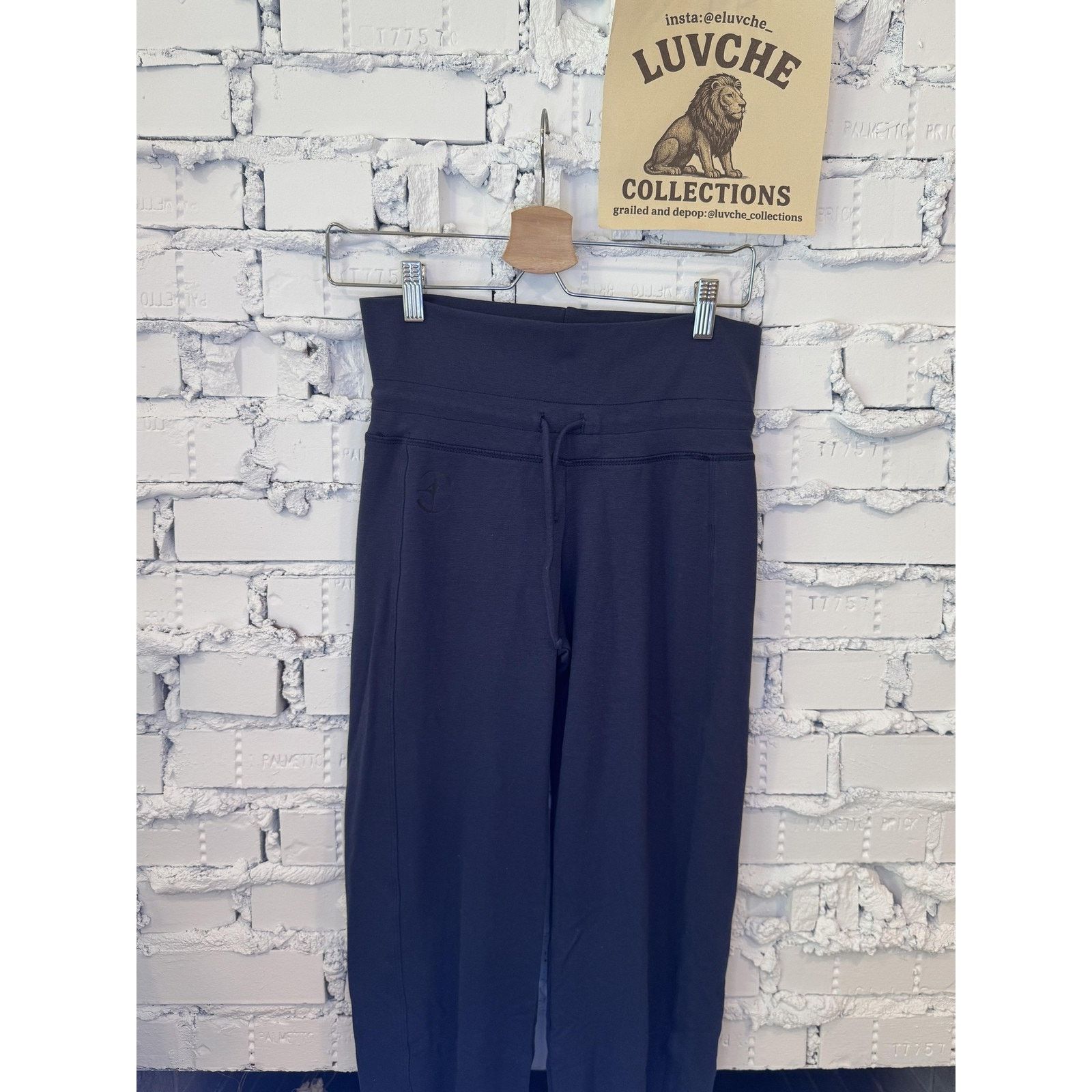 Staatsballett Wear Moi Pants Womens S Navy High Waist Yoga Dance Pants Size 27" / US 4 / IT 40 - 1 Thumbnail