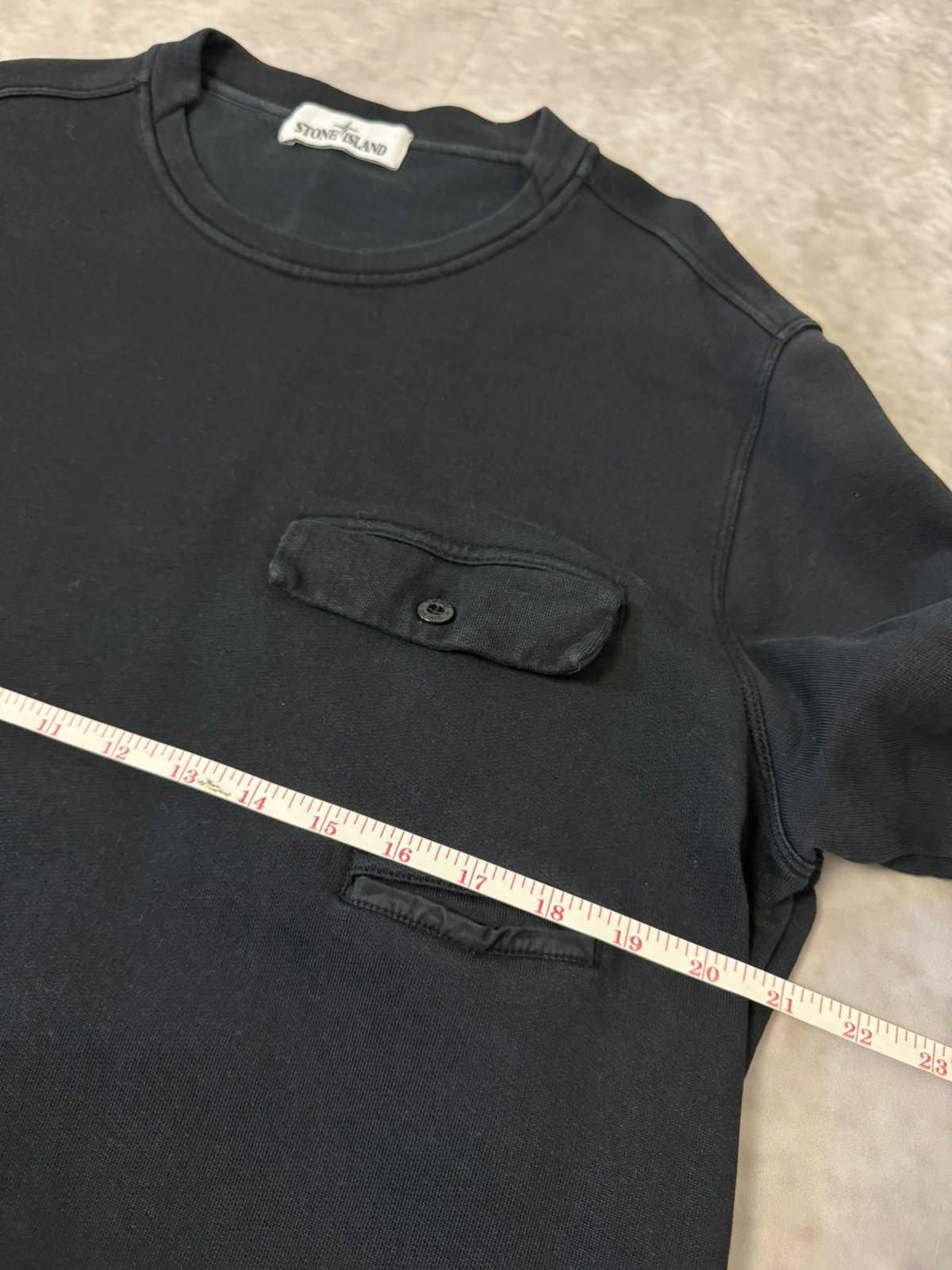 Stone Island Stone Island Black Sweatshirt XL Size US XL / EU 56 / 4 - 7 Thumbnail