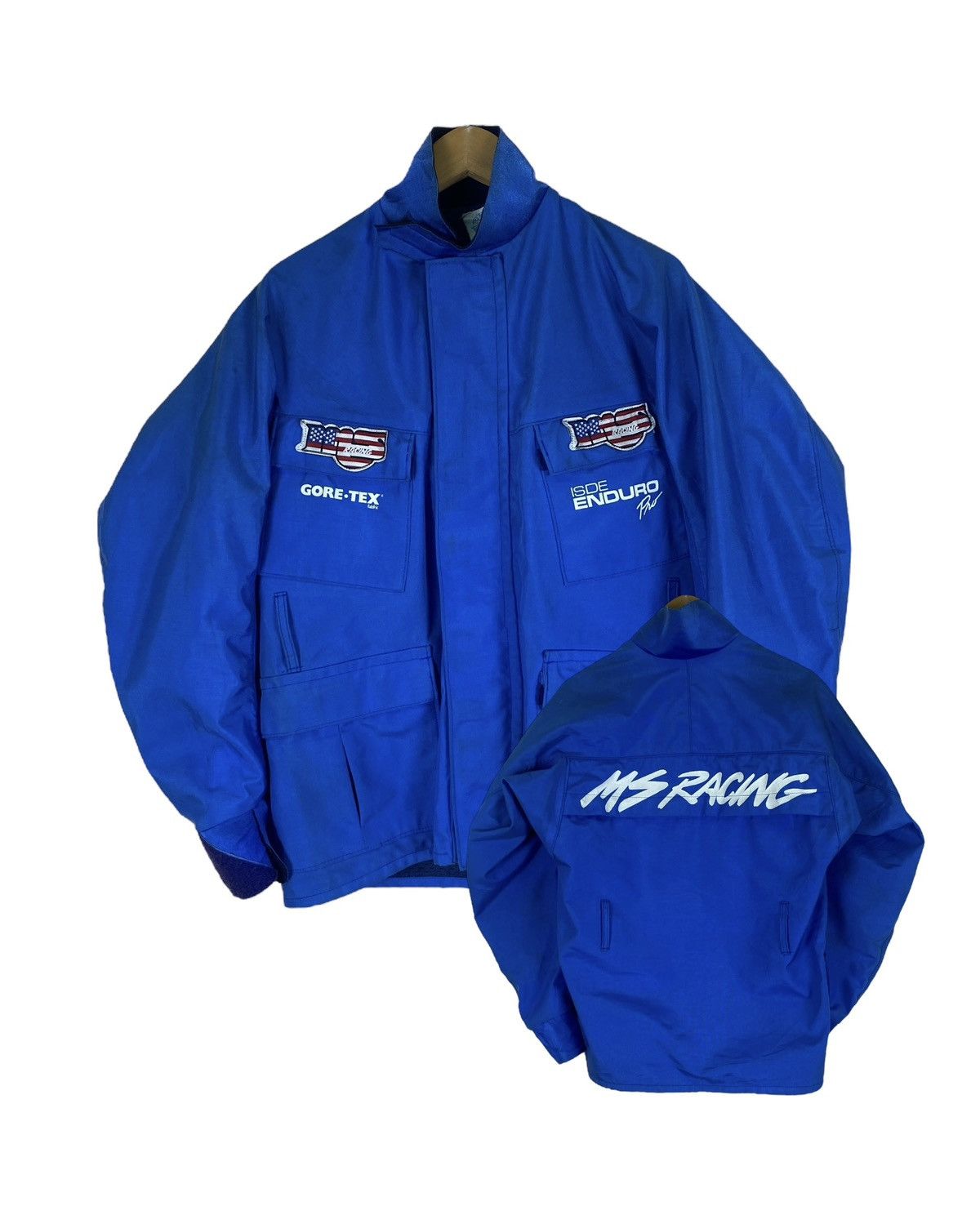 Goretex × Vintage Vintage Offroad MS Racing Enduro Gore-Tex Membrane Jacket Size US S / EU 44-46 / 1 - 1 Thumbnail
