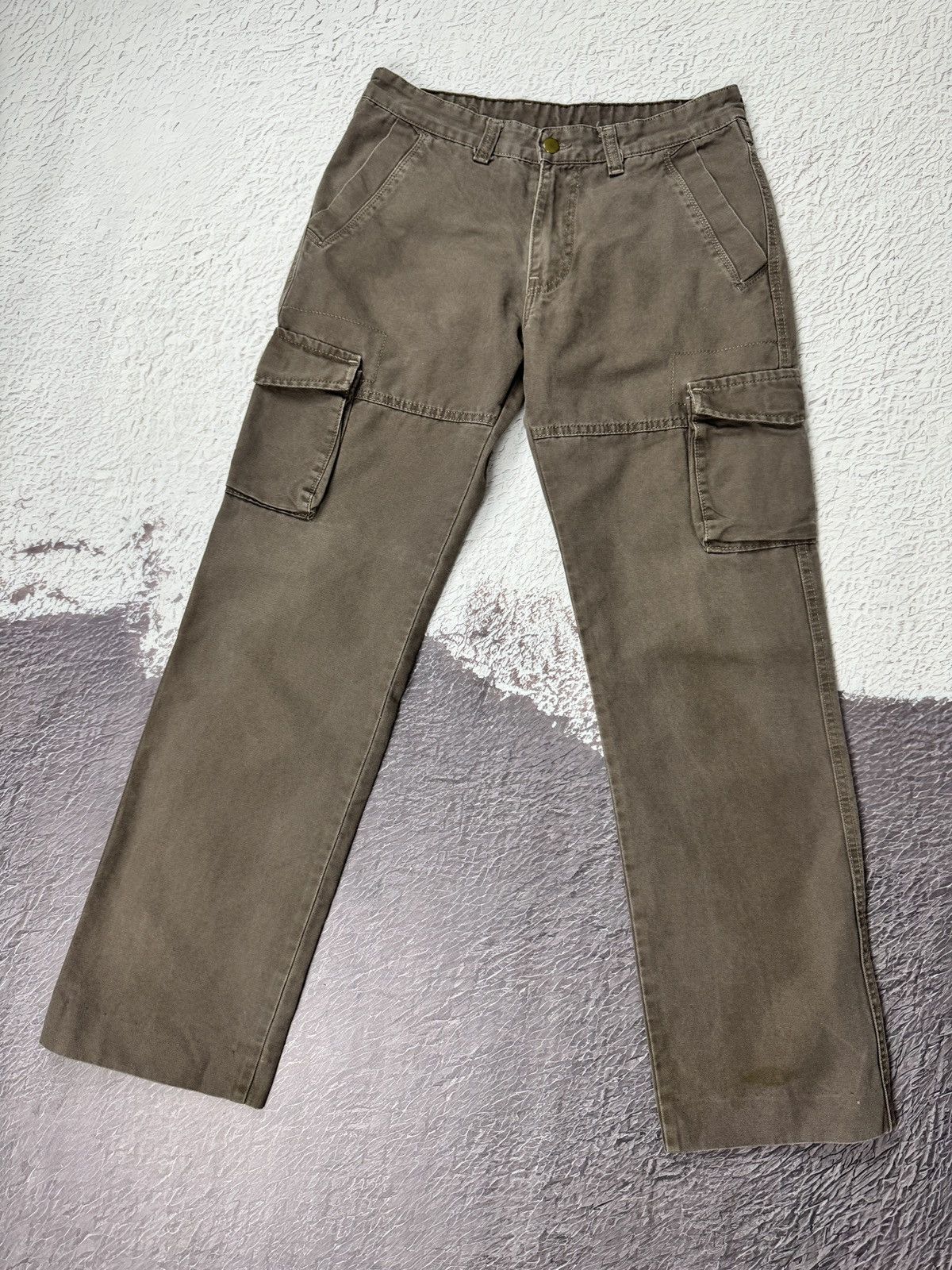 Vintage Military Yugoslavia Novi Pazar vintage utility cargo pants Size US 30 / EU 46 - 1 Thumbnail