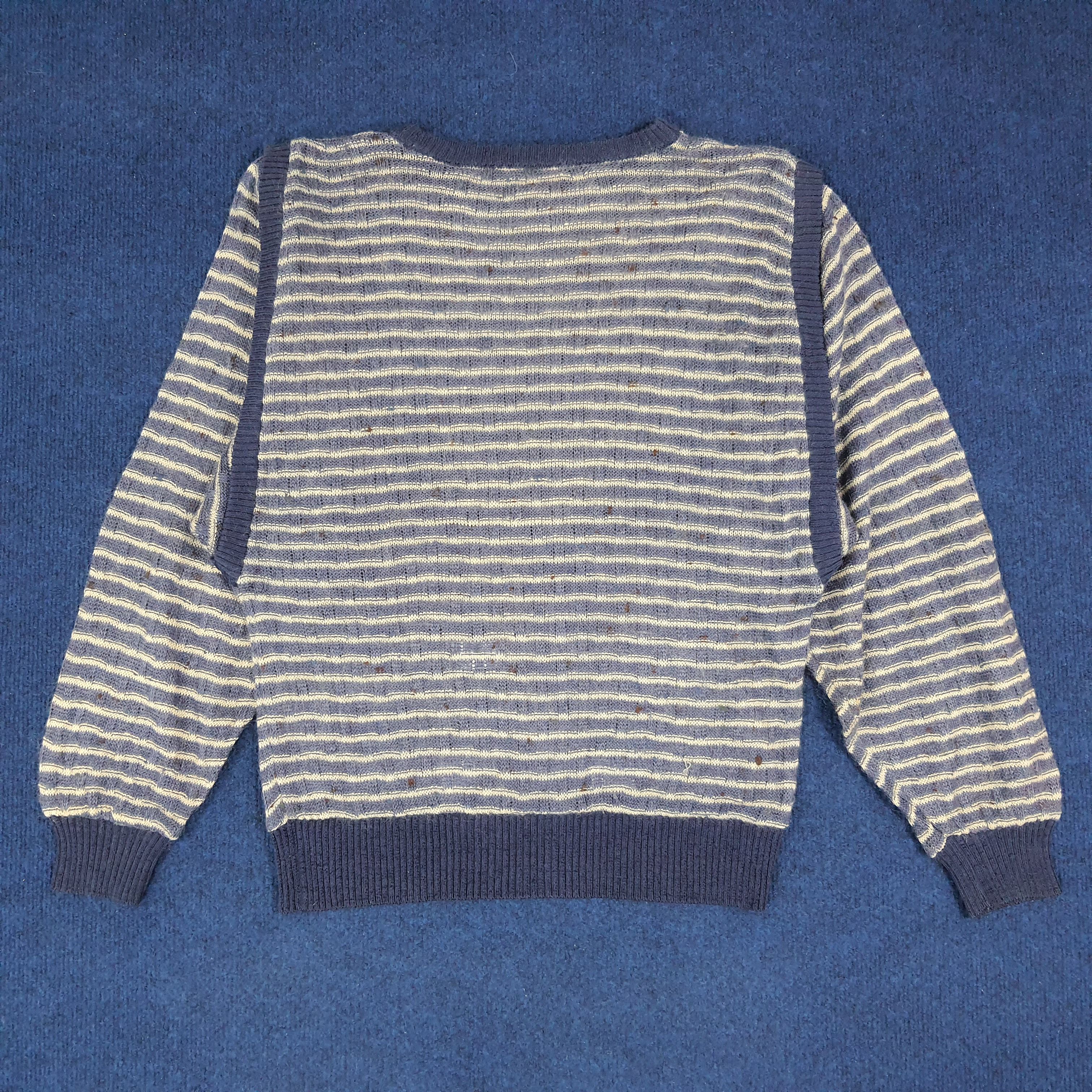 Christian Dior Monsieur × Vintage Vintage Christian Dior Sports Stripes Designer Sweatshirt Size US XS / EU 42 / 0 - 3 Thumbnail