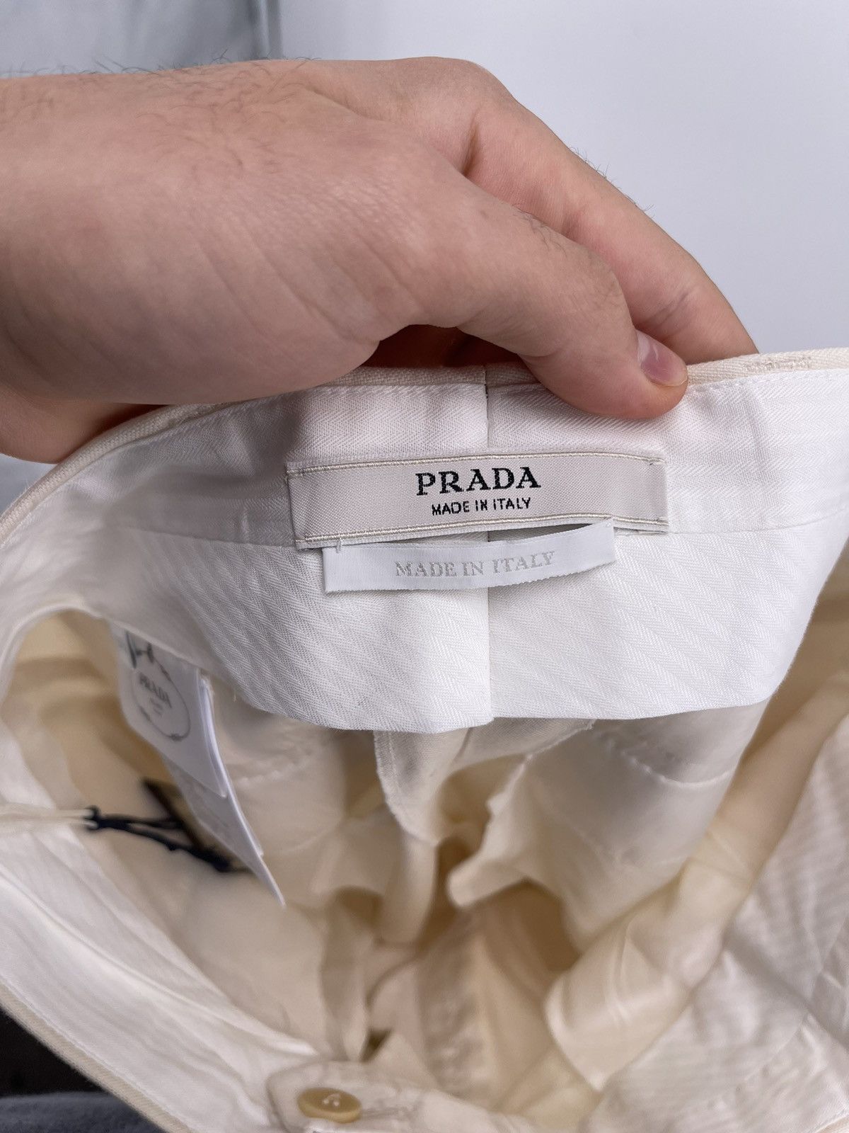 Prada Prada Tailored Trousers Size 26" / US 2 / IT 38 - 6 Thumbnail