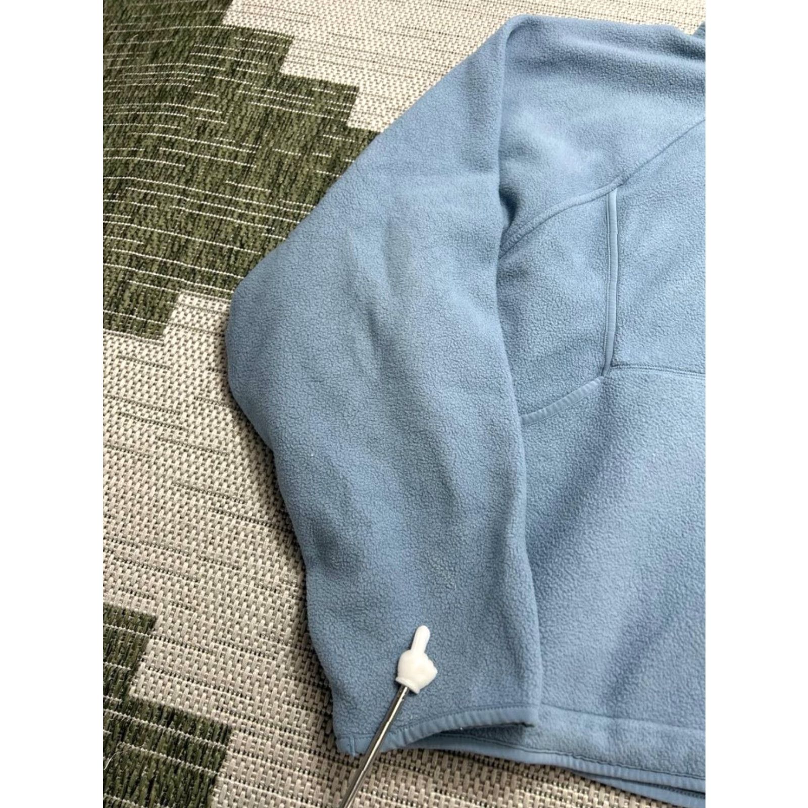 Outdoor Voices Outdoor Voices RecFleece Snap Jacket Womens 2XL Blue Size XXL / US 16-18 / IT 52-54 - 4 Thumbnail