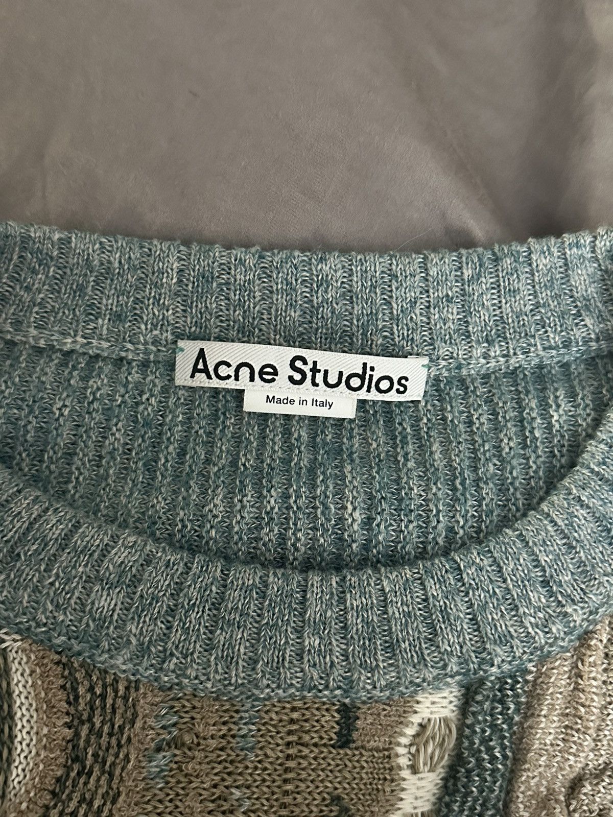 Acne Studios Acne Studios Jacquard knit sweater Size US M / EU 48-50 / 2 - 4 Thumbnail