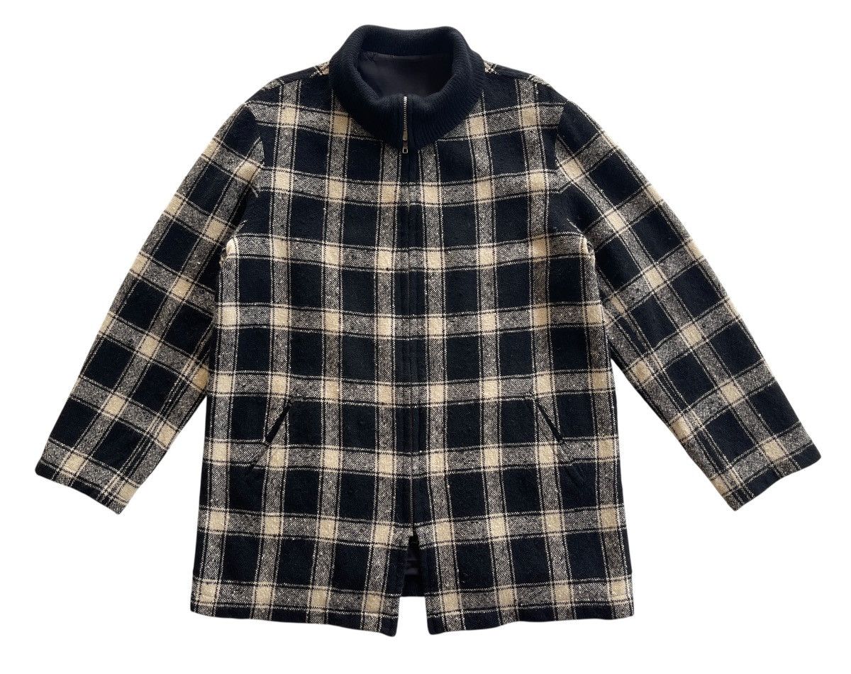 Y's for Men AW1992 Yohji Yamamoto Zip Up Tartan Blouson Jacket Size US L / EU 52-54 / 3 - 4 Thumbnail