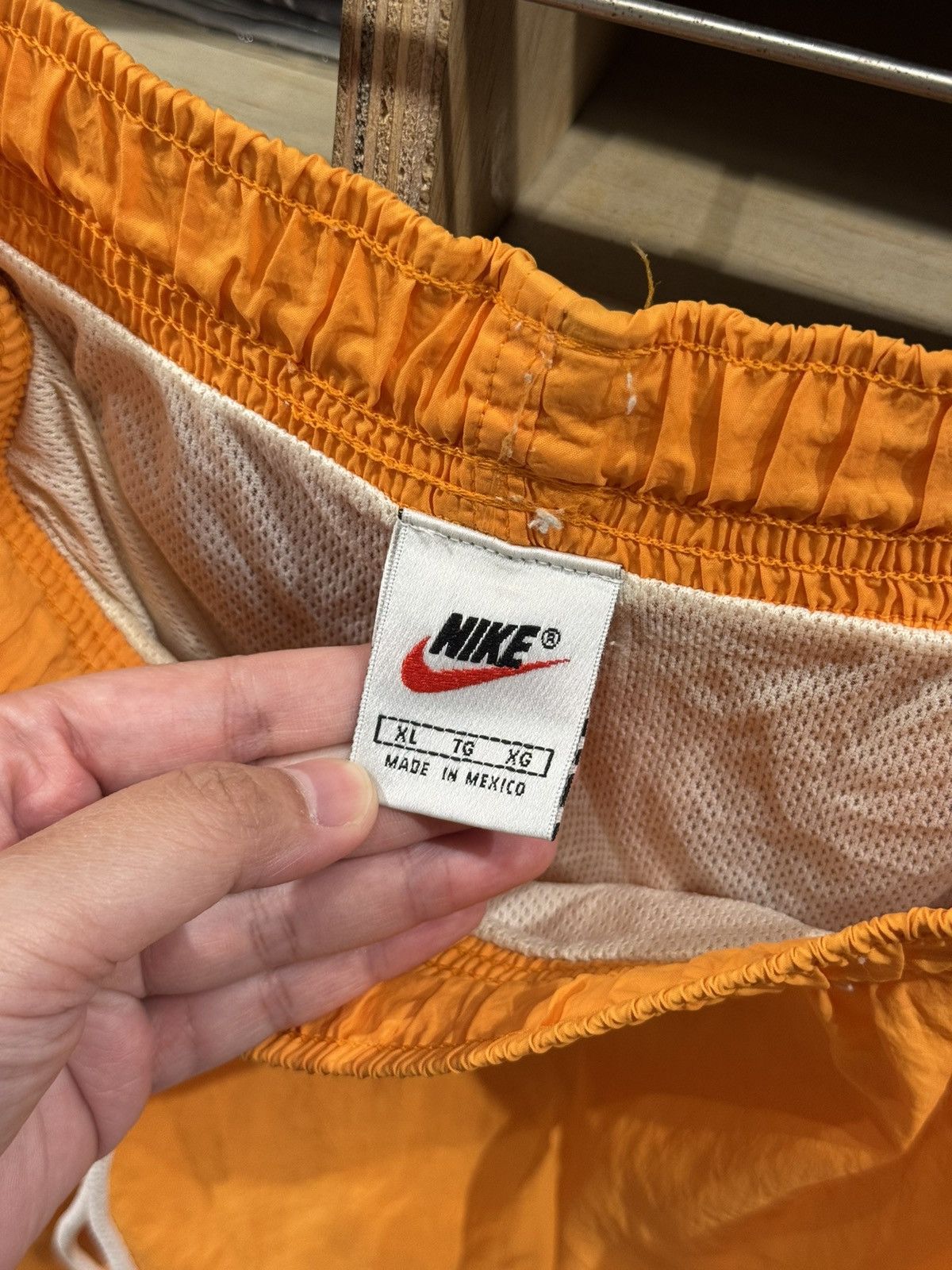 Nike Vintage Nike Miniswoosh 90's Shorts Pants Size US 38 / EU 54 - 6 Thumbnail