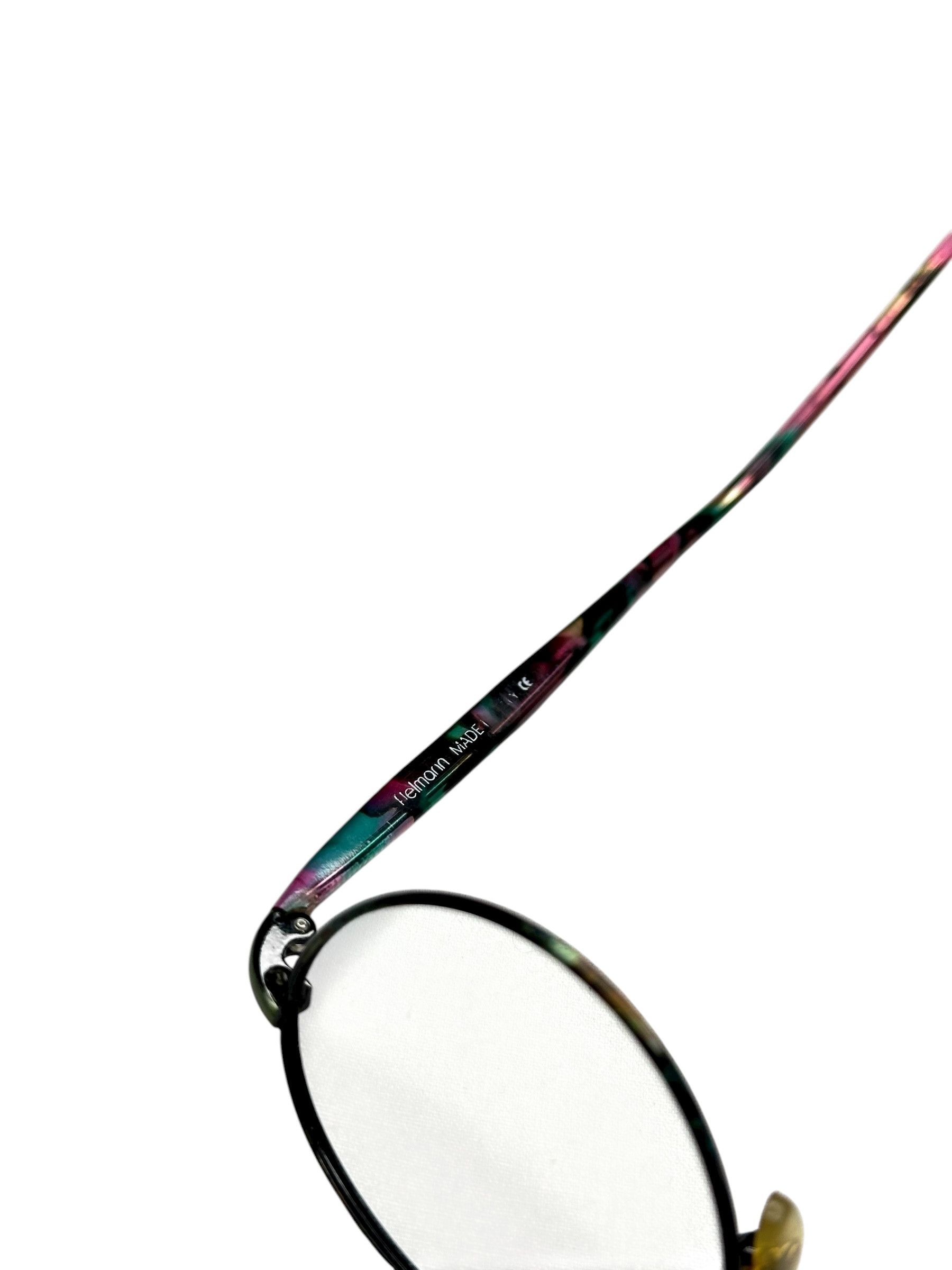 Vintage Fielmann Multicolour Round Vintage German Frame Glasses Size ONE SIZE - 6 Thumbnail