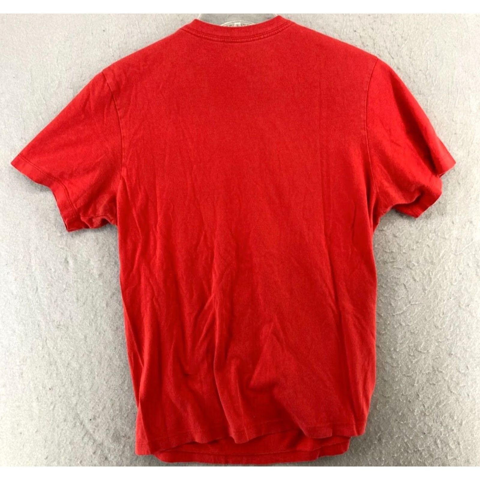Nike Nike Mens TShirt Small Red Athletic Nike Dri-Fit Crew Neck Short Sleeve Shirt SS Regular Color Red Decade Classic Sports Mens Size US S / EU 44-46 / 1 - 7 Thumbnail