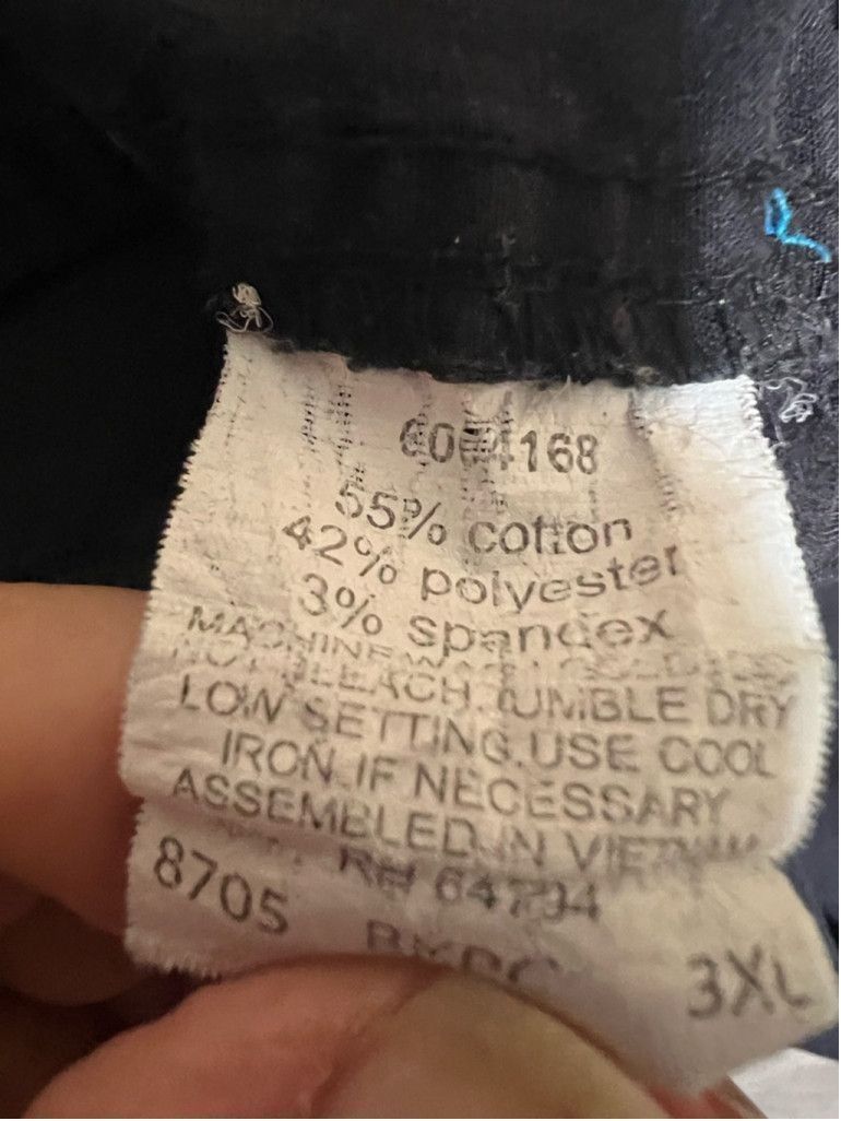 Other Men's Unbranded Black Scrub Pants Size XXL Size US 44 / EU 60 - 4 Thumbnail