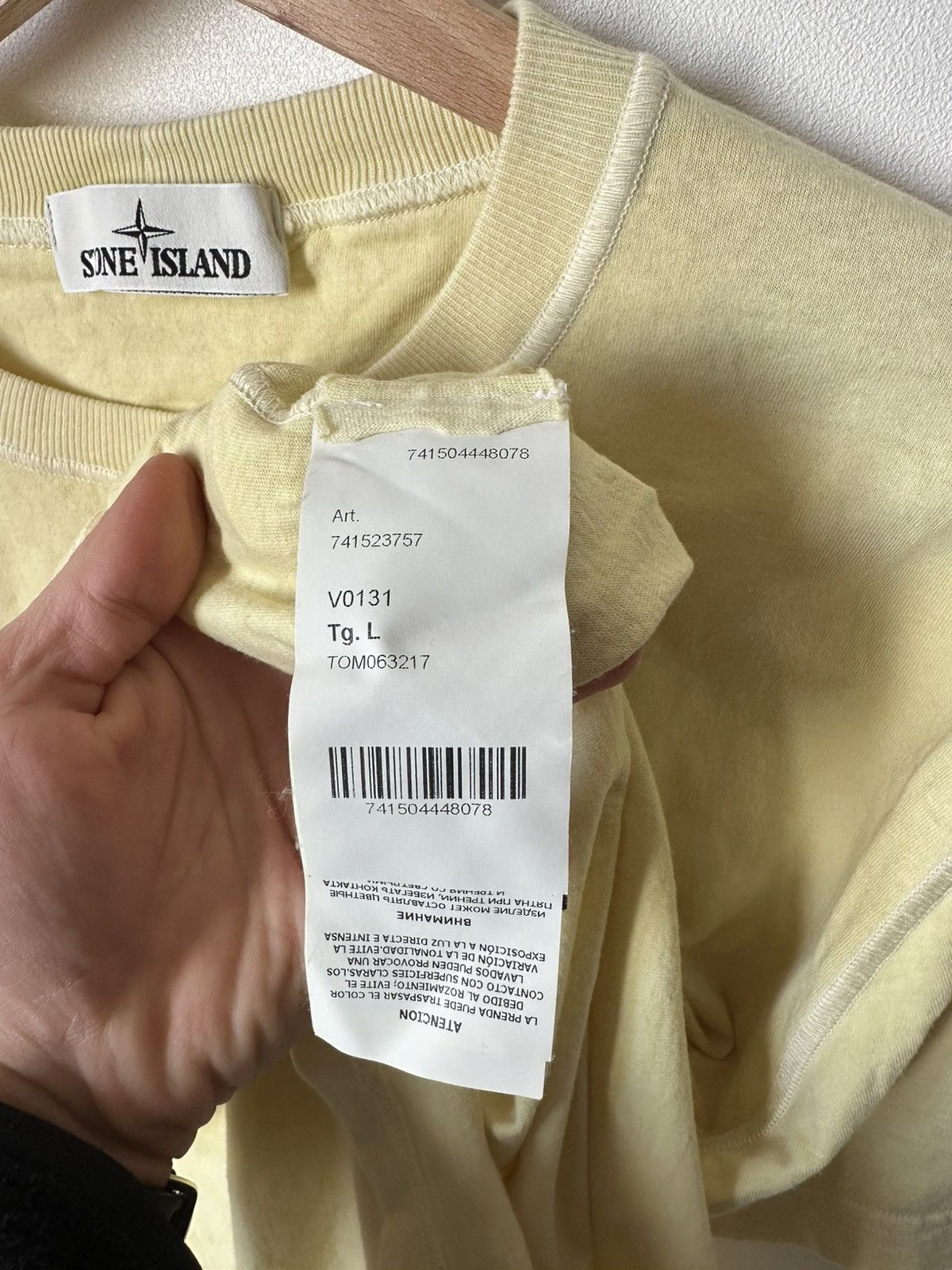 Stone Island Stone Island patch program L fits M-L 9+/10 cond Size US L / EU 52-54 / 3 - 9 Thumbnail