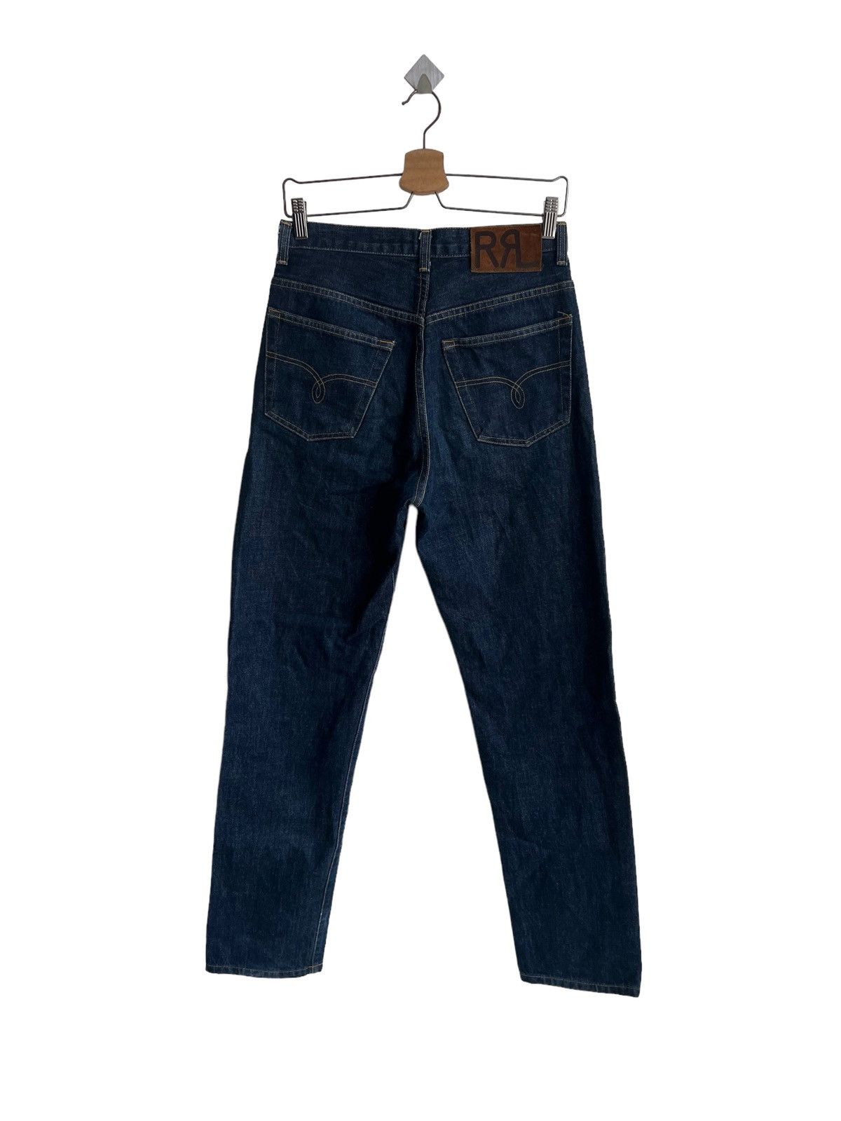 RRL Ralph Lauren 1980s Double RL RRL 🇺🇸 Regular Fit Baggy Selvaged Denim Size US 29 - 4 Thumbnail