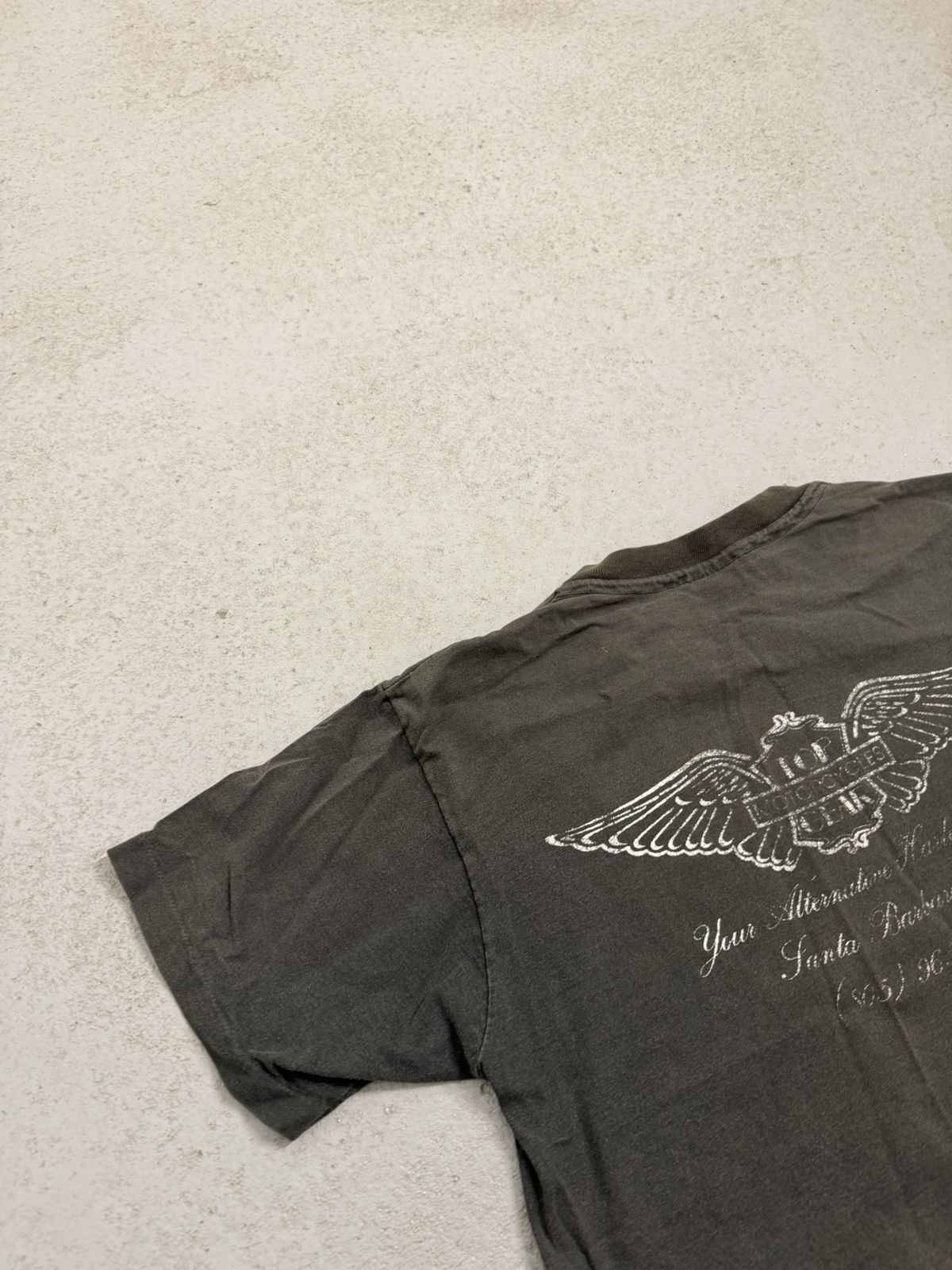 Harley Davidson Vintage 1987 Anvil Harley-Davidson Born In The USA T-Shirt Size US L / EU 52-54 / 3 - 17 Thumbnail
