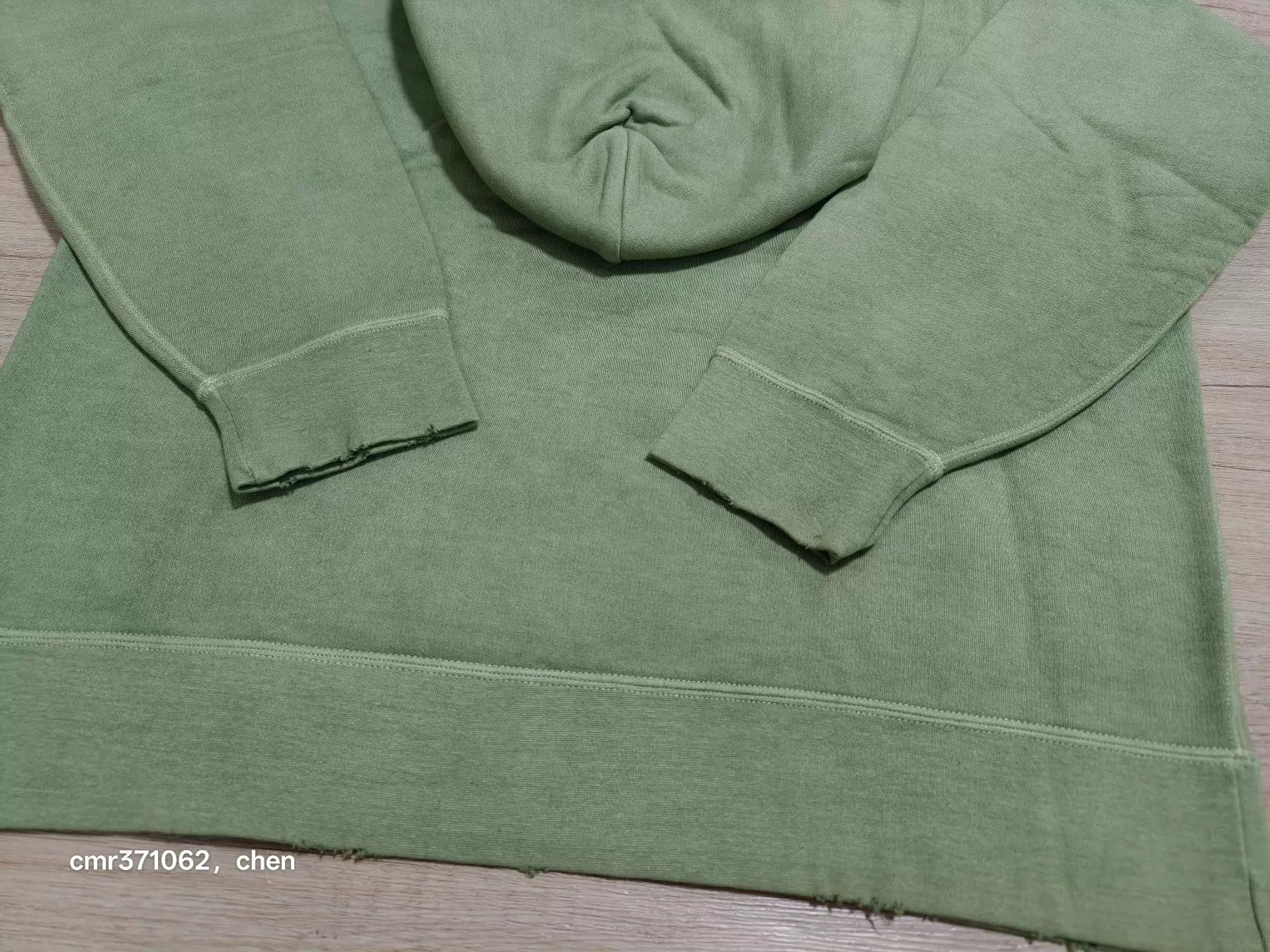 Visvim visvim 20AW Spot Jumbo Hoodie P.O Uneven Dye LT Green Size 3 Size US L / EU 52-54 / 3 - 7 Thumbnail