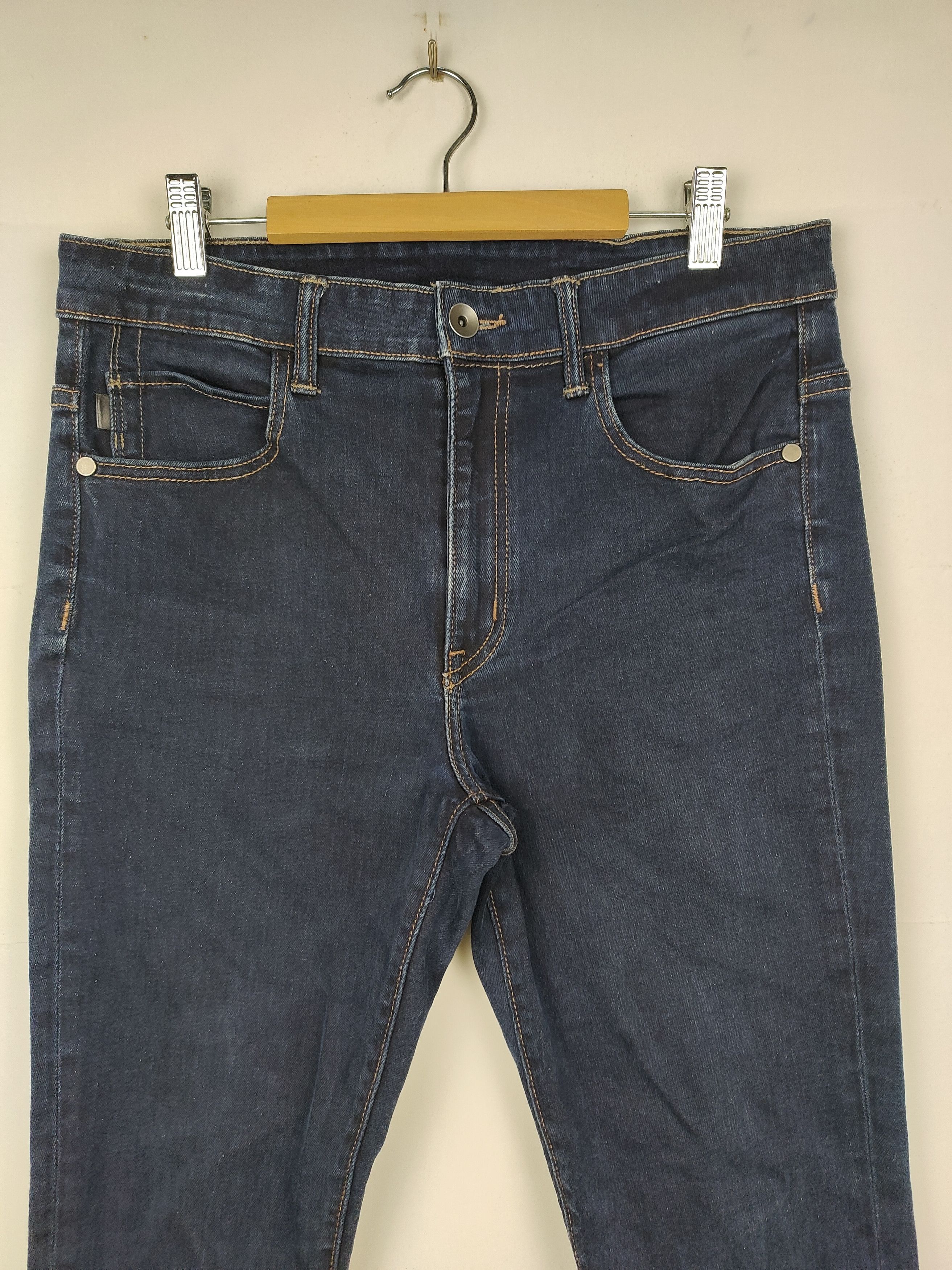 Helmut Lang Helmut Lang Ankle Skinny Stretchable Denim Pant Size US 32 / EU 48 - 2 Thumbnail