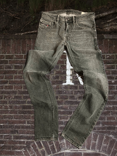 Diesel × Vintage Vintage Y2K Diesel THOMMRE-SP denim faded stretwear style Size US 32 / EU 48 - 1 Thumbnail