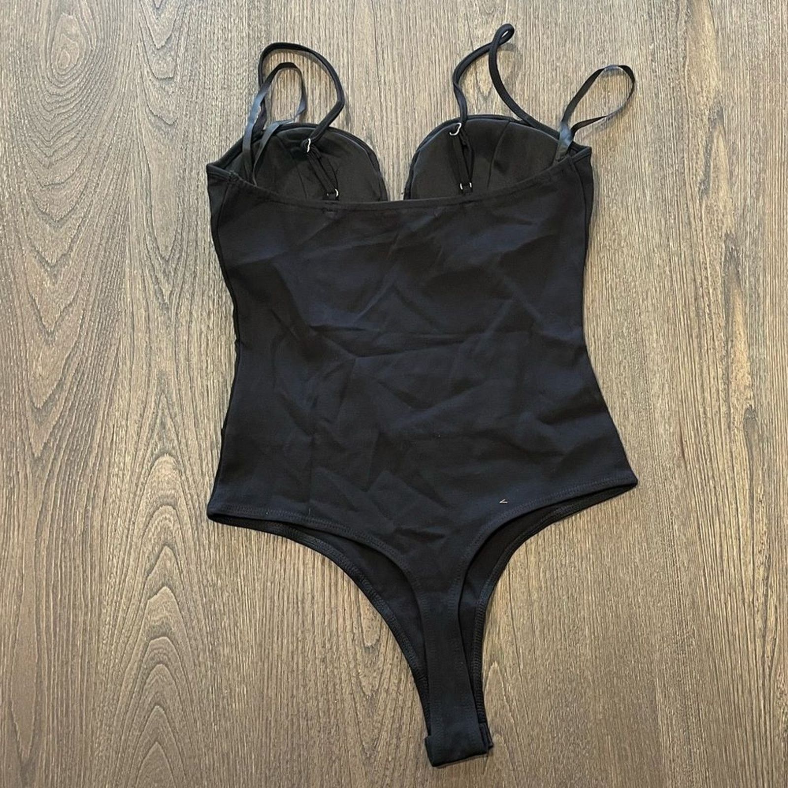 Guess NWOT Guess Los Angeles Black Corset Bodysuit Sz S Size S / US 4 / IT 40 - 7 Thumbnail