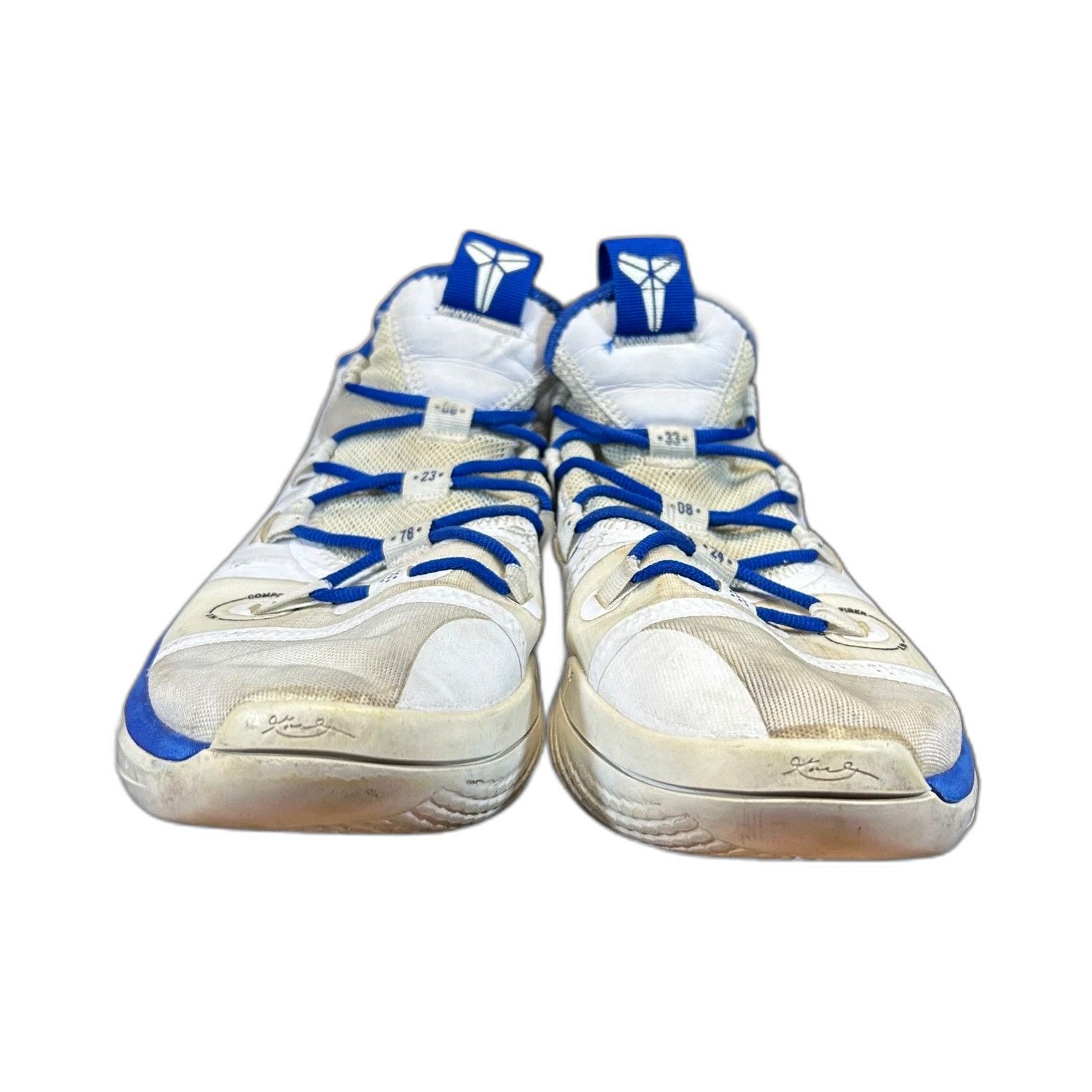 Nike Nike Kobe A.D. TB White Blue Basketball Athletic Shoes Sneak Size US 10 / EU 43 - 3 Thumbnail