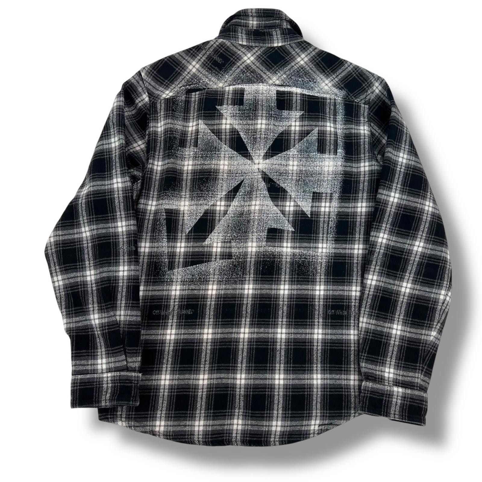 Off-White Off-White Stencil Arrows Plaid Shirt Size US S / EU 44-46 / 1 - 2 Thumbnail