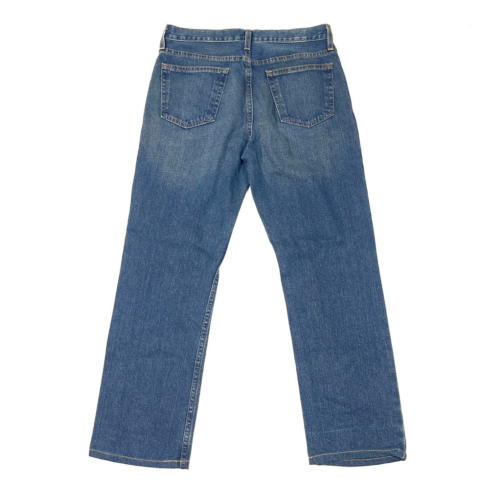 Faded Glory Faded Glory Washed Blue Denim Jeans Pants Mens size 31x28 Size US 31 - 5 Thumbnail