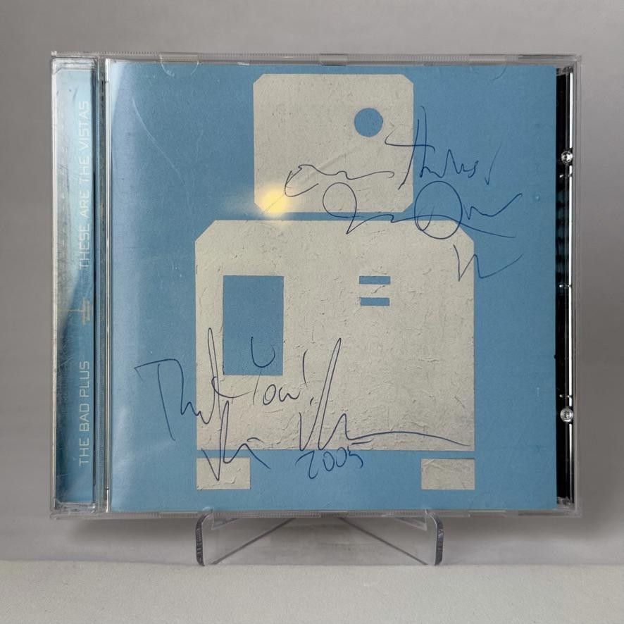 Sony The Bad Plus - These Are The Vistas CD 2003 Album SIGNED Size ONE SIZE - 3 Thumbnail