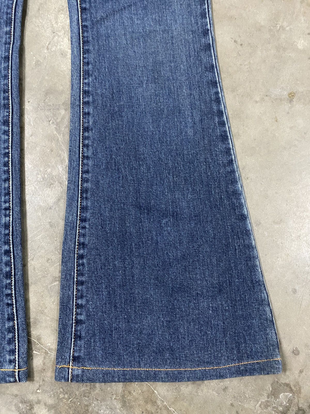 If Six Was Nine × Japanese Brand × Le Grande Bleu (L.G.B.) Super Flare Jeans Japan C-Seventeen Flared @254 Size US 29 - 3 Thumbnail