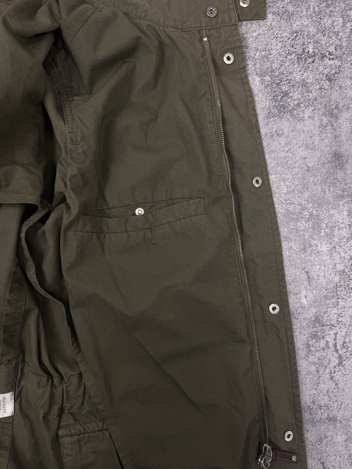 Hackett Hackett London Men Field Jacket Khaki Size S Size US S / EU 44-46 / 1 - 8 Thumbnail
