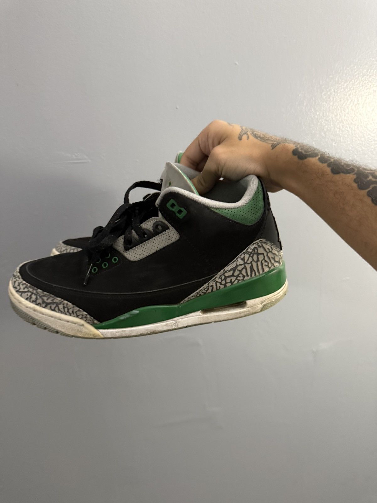 Jordan Brand Pine Green 3s Size US 9.5 / EU 42-43 - 2 Thumbnail