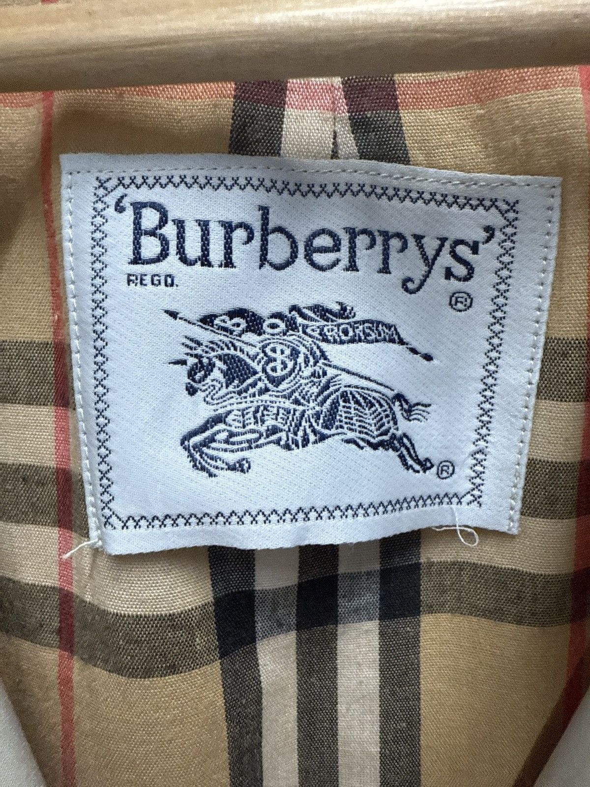 Burberry Womens Vintage Trench Coat Size M / US 6-8 / IT 42-44 - 6 Thumbnail