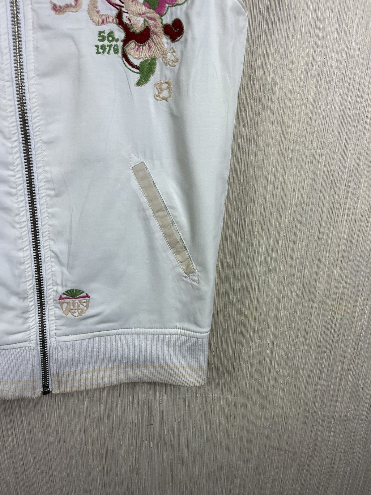 Diesel × Japanese Brand × Vintage Vintage Diesel y2k Japanese style vest zip jacket floral Size US XS / EU 42 / 0 - 6 Thumbnail