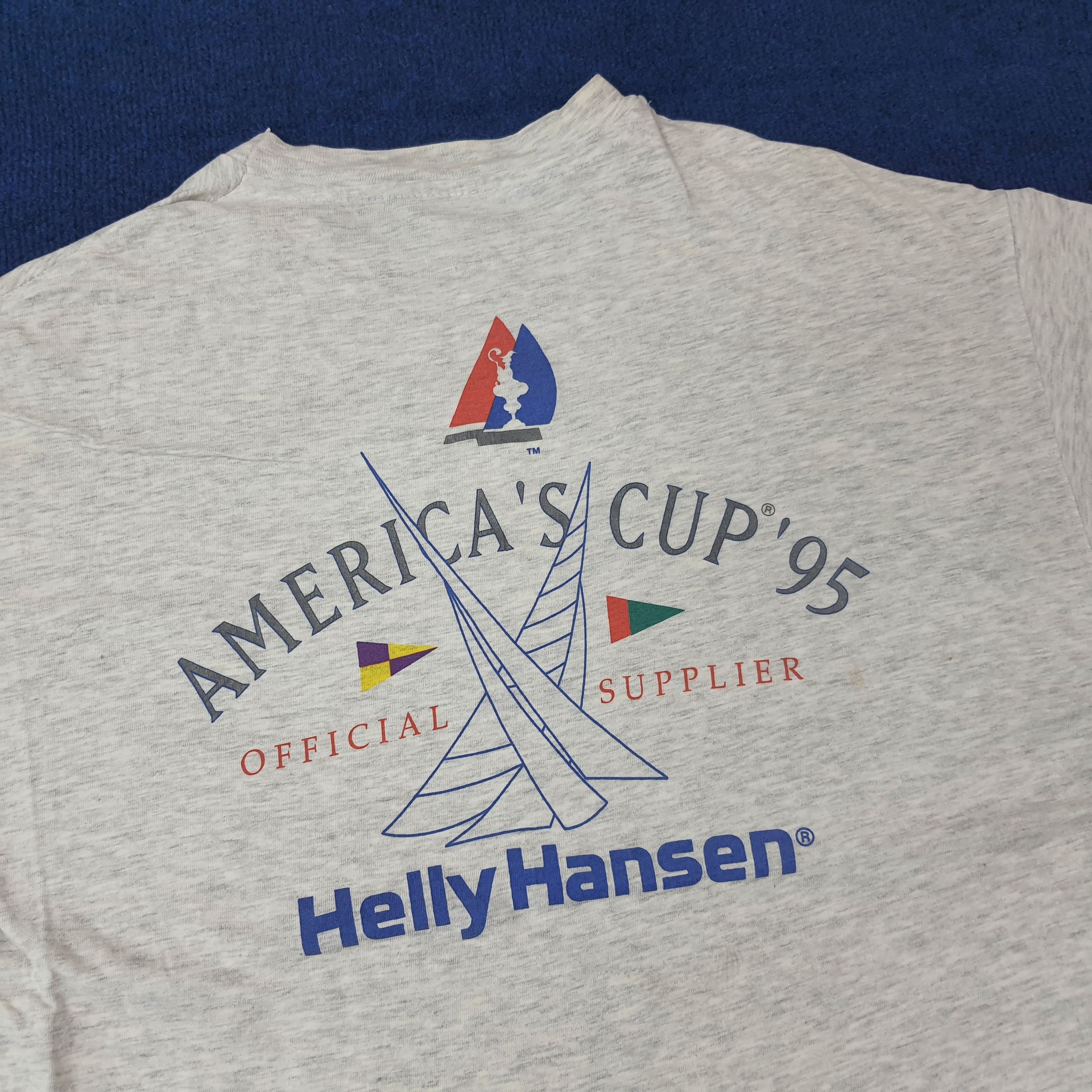 Helly Hansen Vintage Helly Hansen America's Cup'95 Tshirt C223N32 Size US XL / EU 56 / 4 - 2 Thumbnail