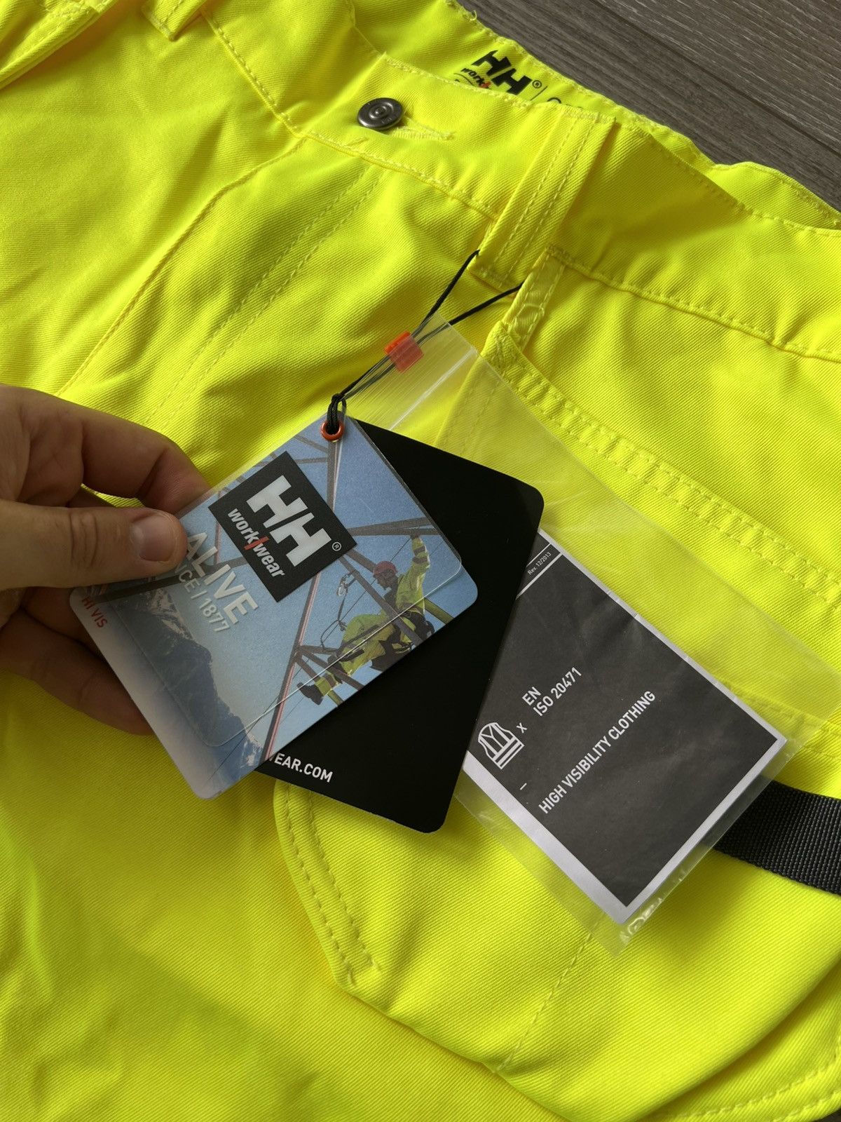 Helly Hansen New Helly Hansen Work Wear Reflective Multipocket Shorts Size US 38 / EU 54 - 8 Thumbnail