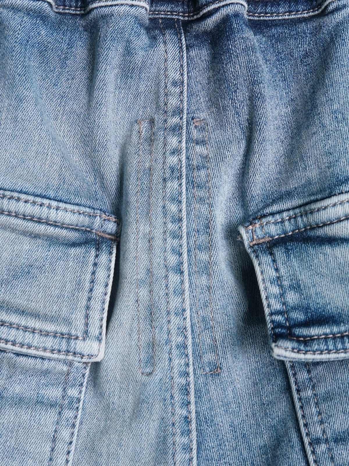 Rick Owens Drkshdw (NEW) FW24 Sky Double Cargo Jumbo Bela Denim Size US 33 - 6 Thumbnail