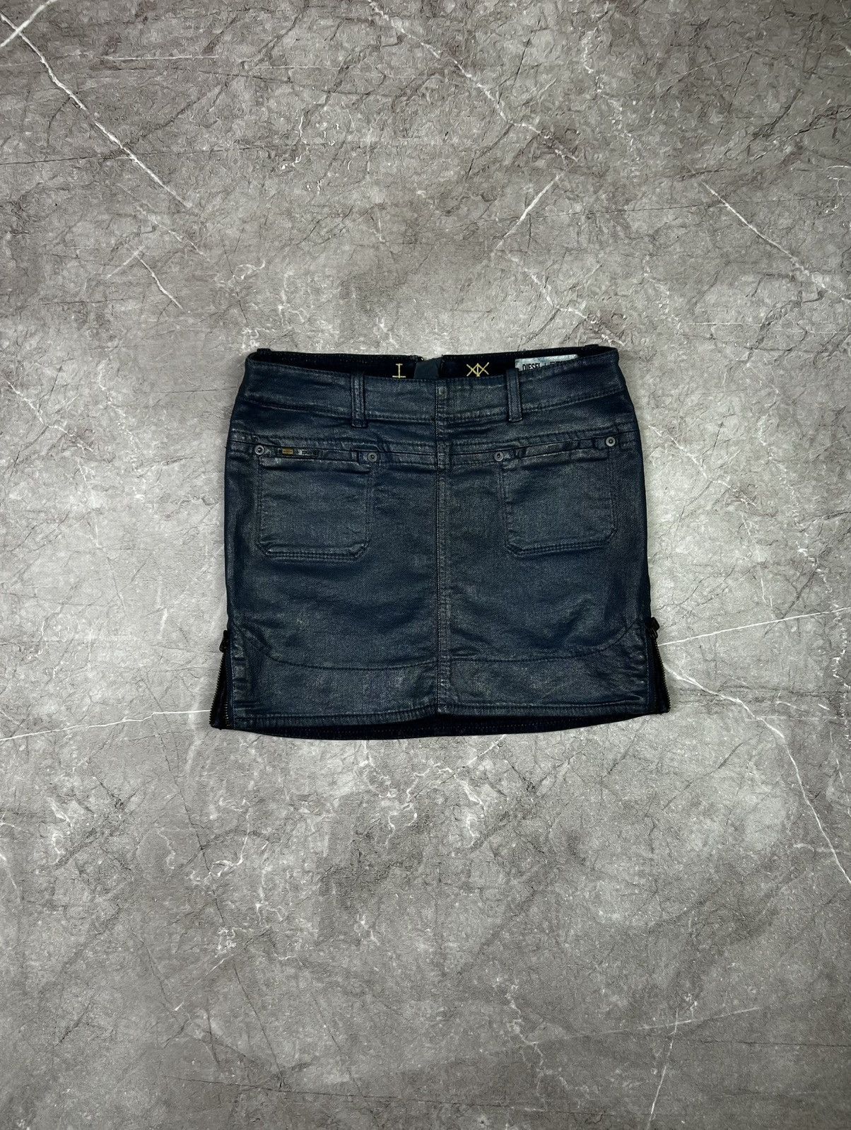 Diesel Diesel+EDUN mini Skirt Size 28 womens Size 28" / US 6 / IT 42 - 2 Thumbnail
