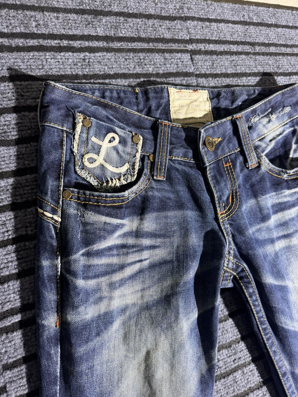 Japanese Brand Lolita jeans japanese bootcut denim Size US 30 / EU 46 - 3 Thumbnail
