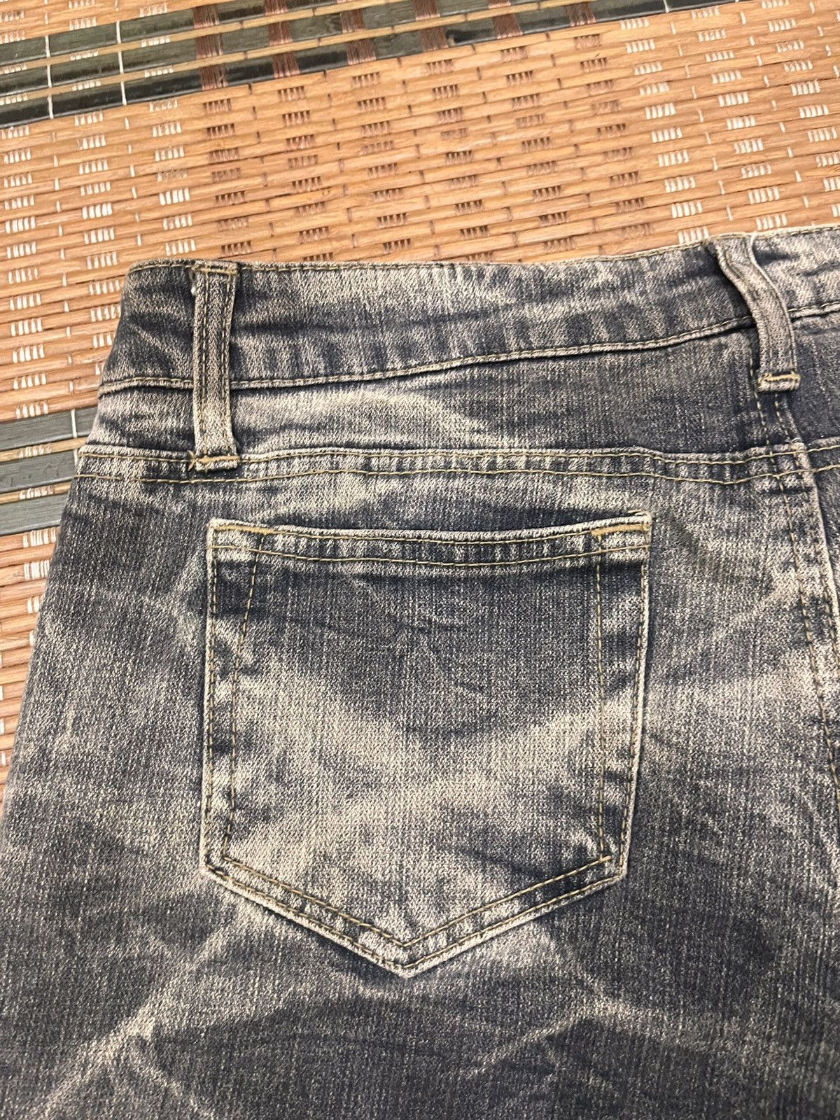 Japanese Brand Daily Topics Tornado Mart Glitter Flare Jeans Size 30" / US 8 / IT 44 - 11 Thumbnail
