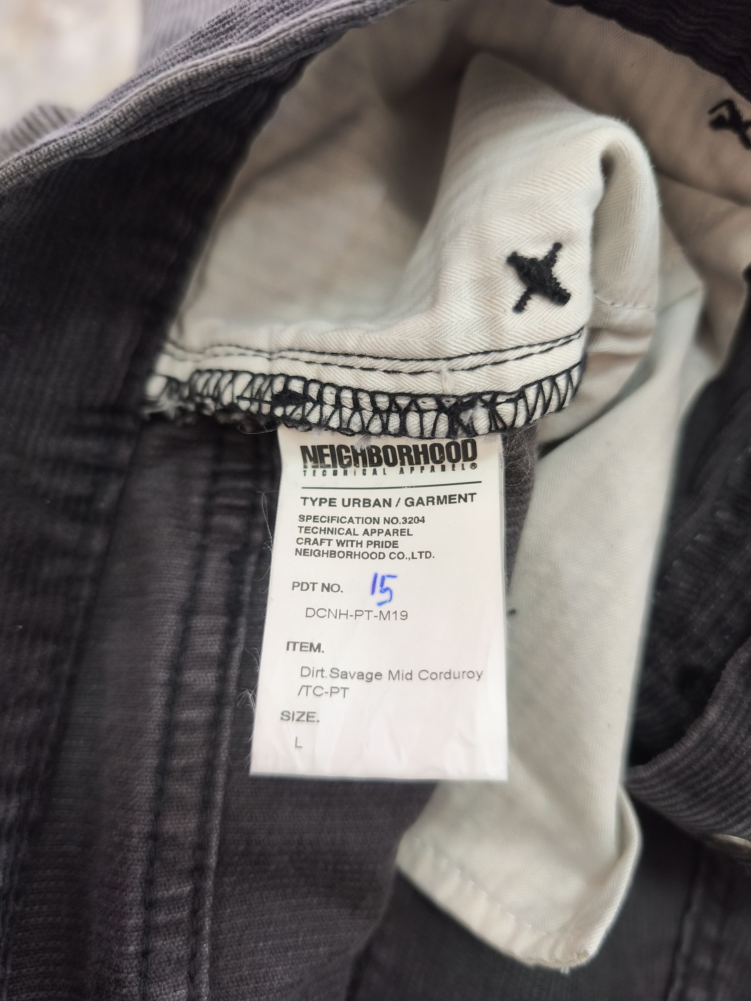 Neighborhood Neighborhood Dirt. Savage Mid Corduroy Pants Size US 36 / EU 52 - 10 Thumbnail