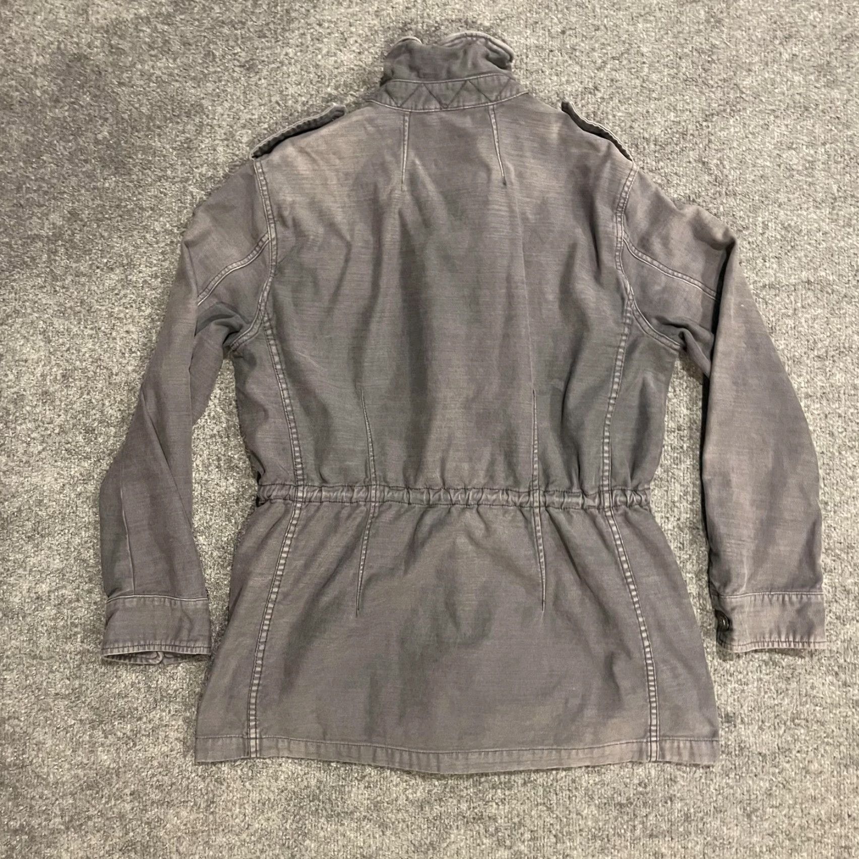 Free People Free People Jacket Womens M Gray Army Military Size M / US 6-8 / IT 42-44 - 2 Thumbnail