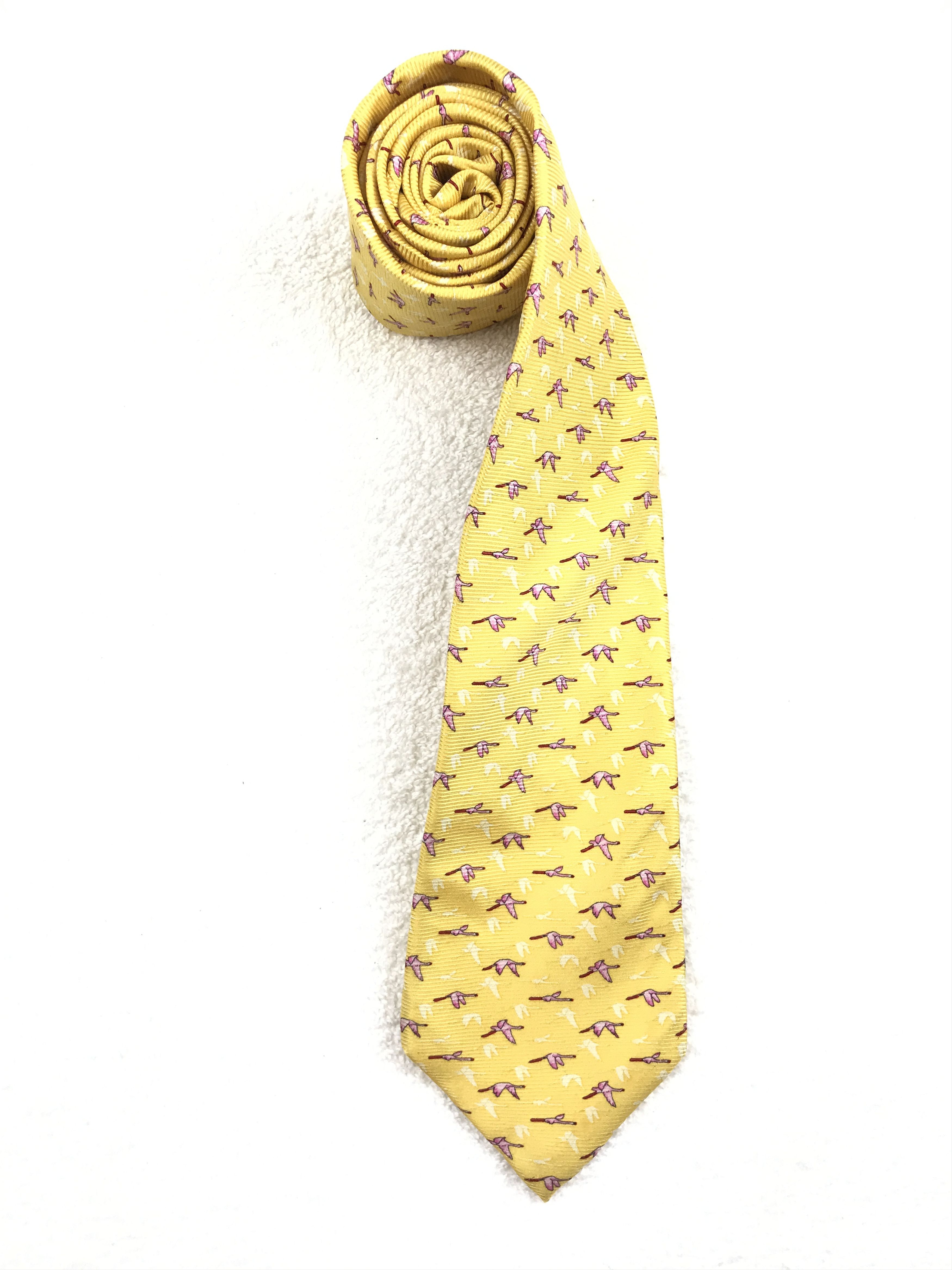 Designer × Vintage Vintage Cattani Uomo Silk Necktie Size ONE SIZE - 2 Thumbnail